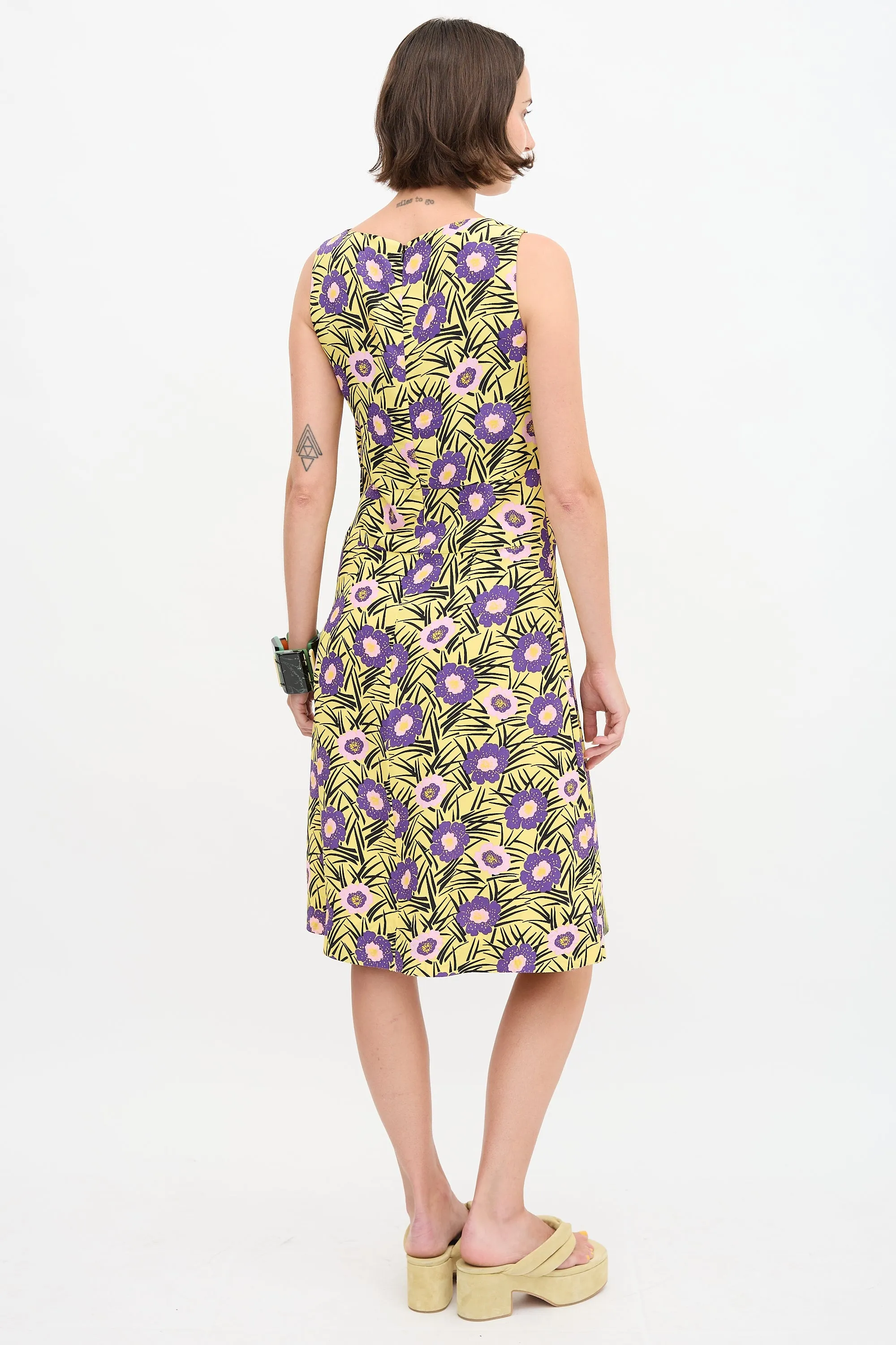 Printed Shift Dress sold by VSP Consignment product image thumbnail 4
