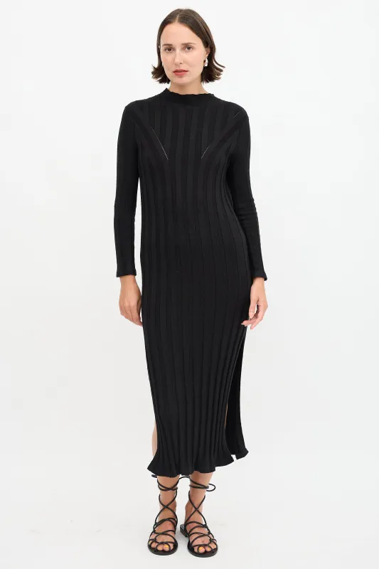 Ribbed Knit Gaya Dress made by Loulou Studio