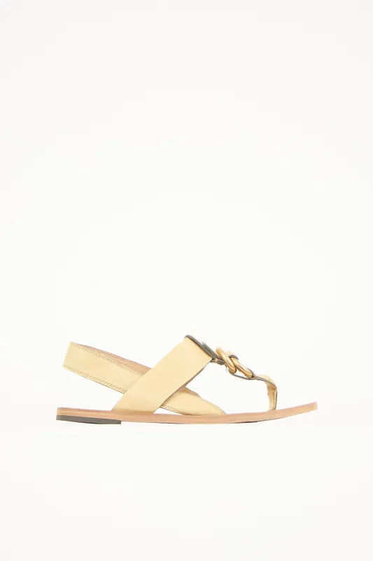 Leather Slingback Sandal sold by VSP Consignment