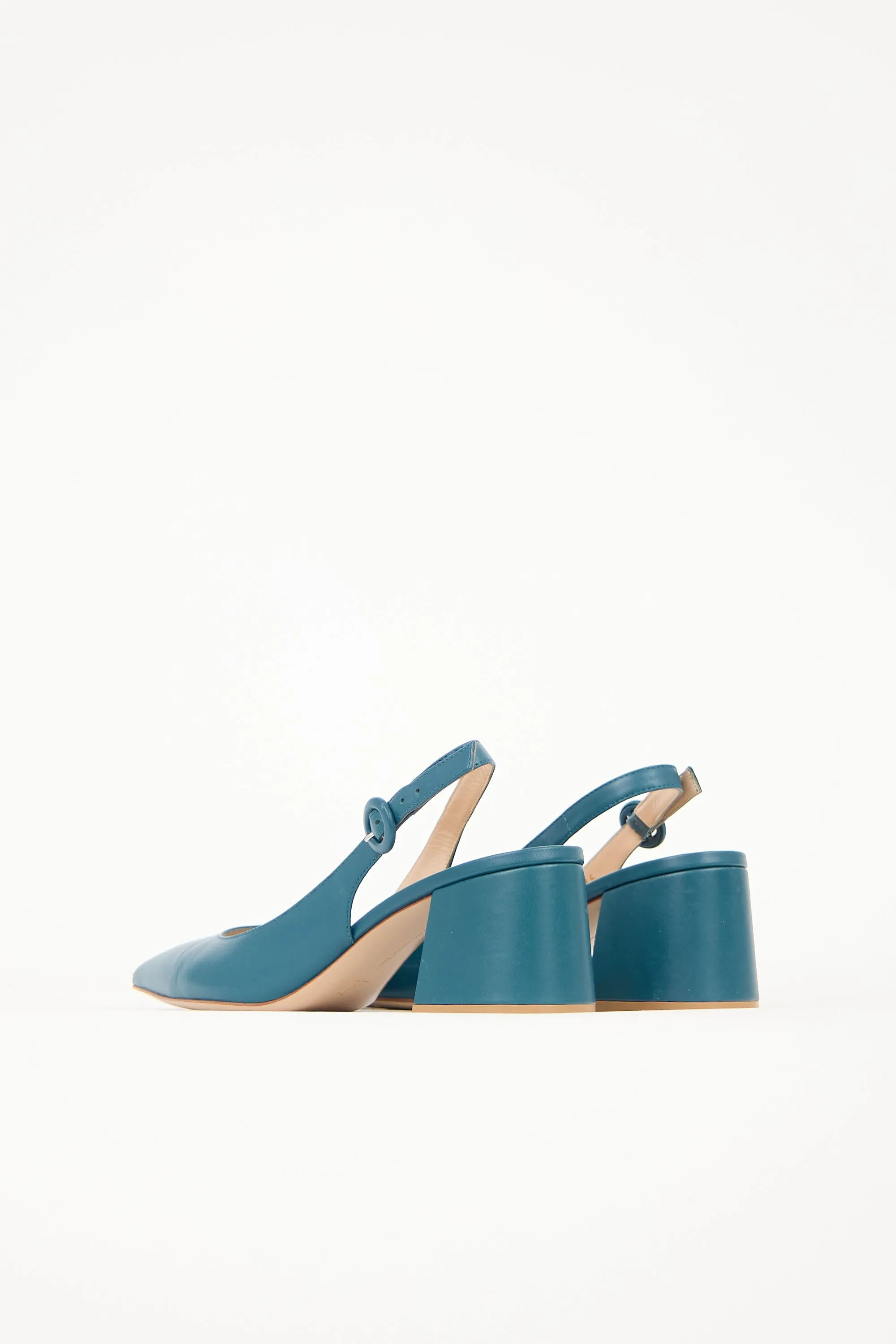 Leather Camila Heel sold by VSP Consignment product image thumbnail 4