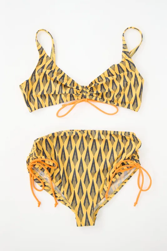Printed Two Piece Swimsuit sold by VSP Consignment