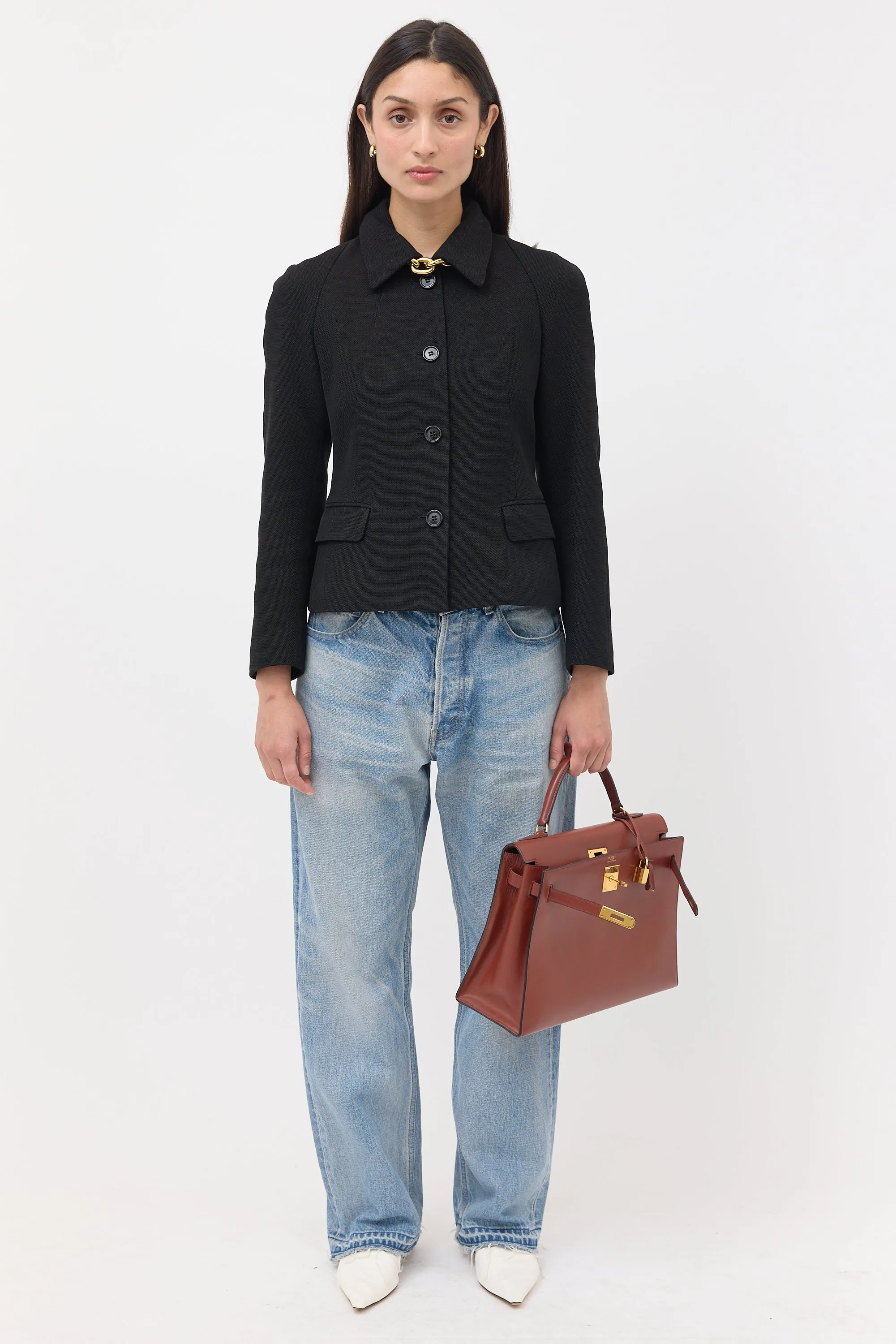 Vintage Sienne Verso Box Sellier 32 Bag sold by VSP Consignment product image thumbnail 3