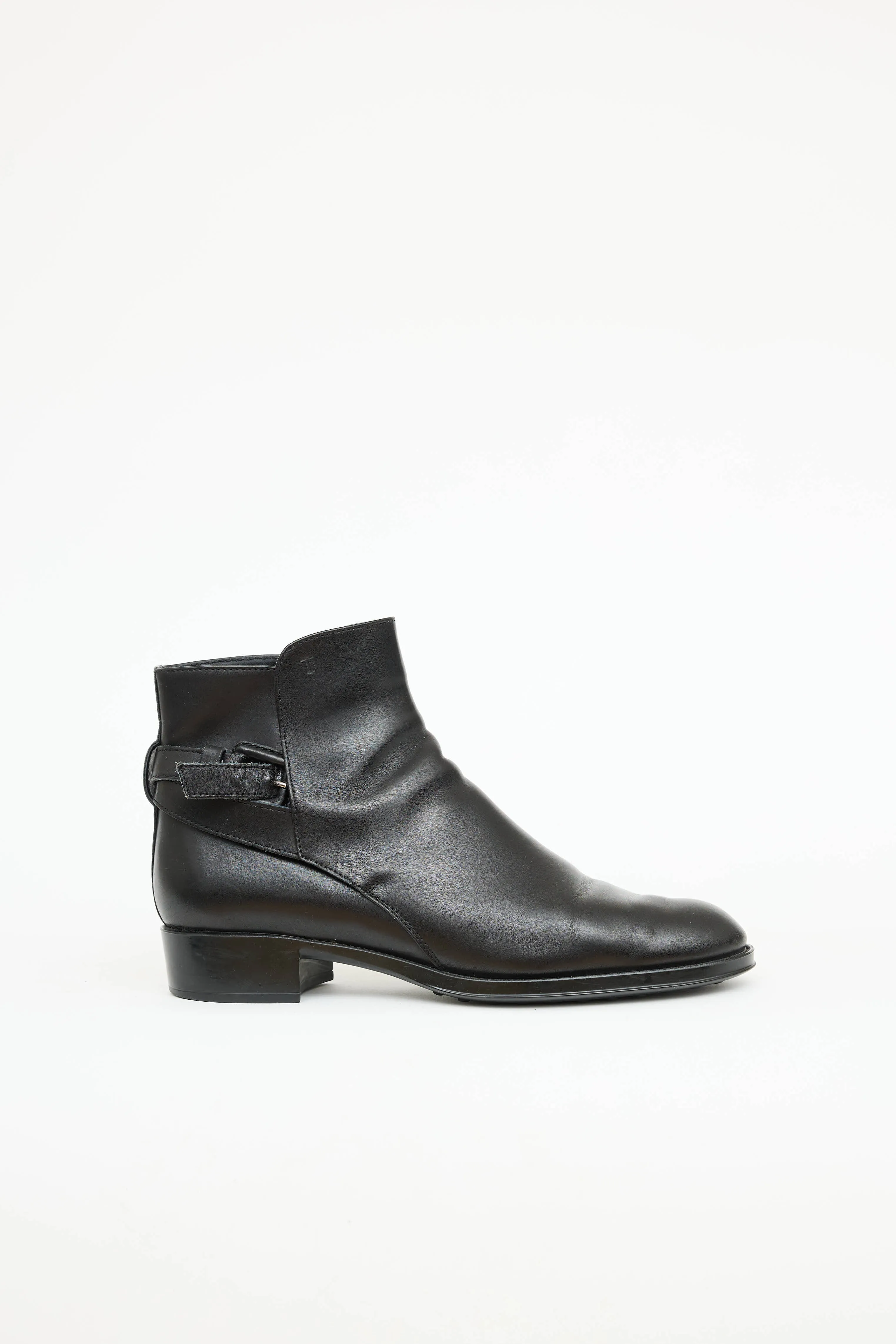 Leather Ankle Boot sold by VSP Consignment