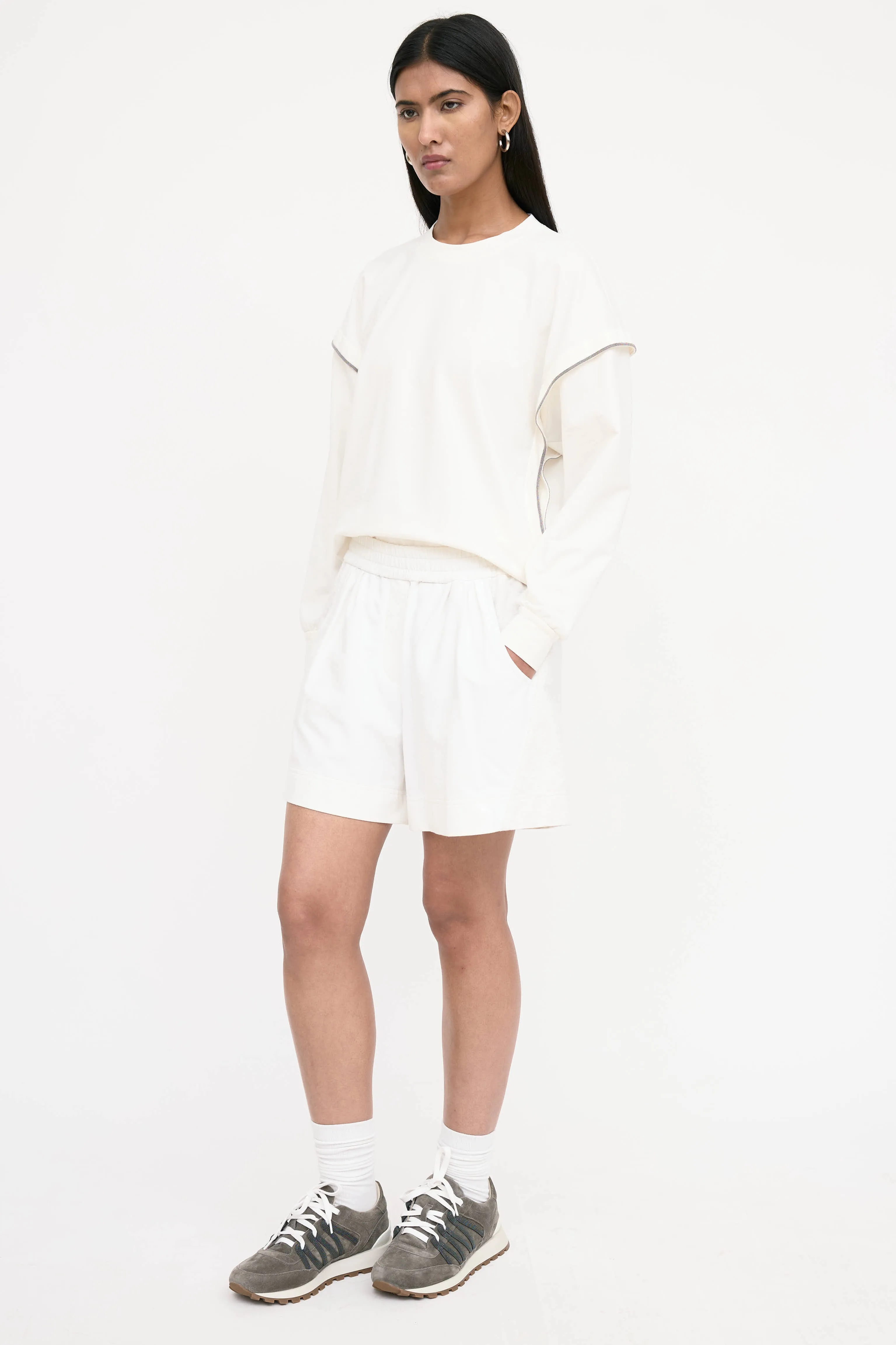 Panelled Sweat Short sold by VSP Consignment product image thumbnail 2