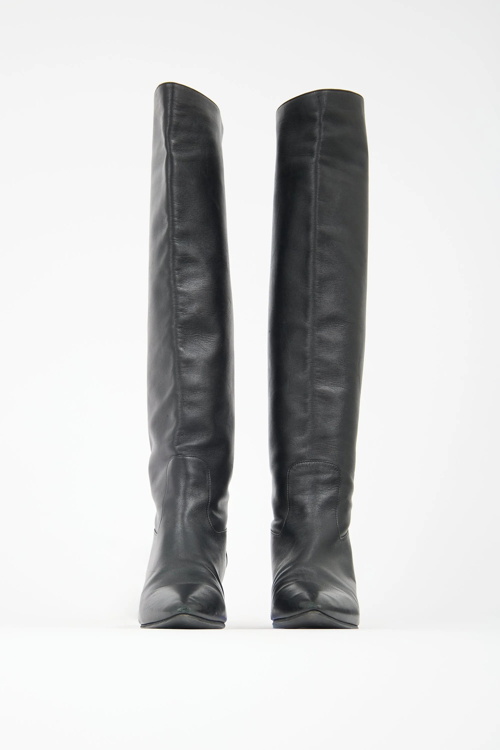 Leather CC Boot sold by VSP Consignment product image thumbnail 4