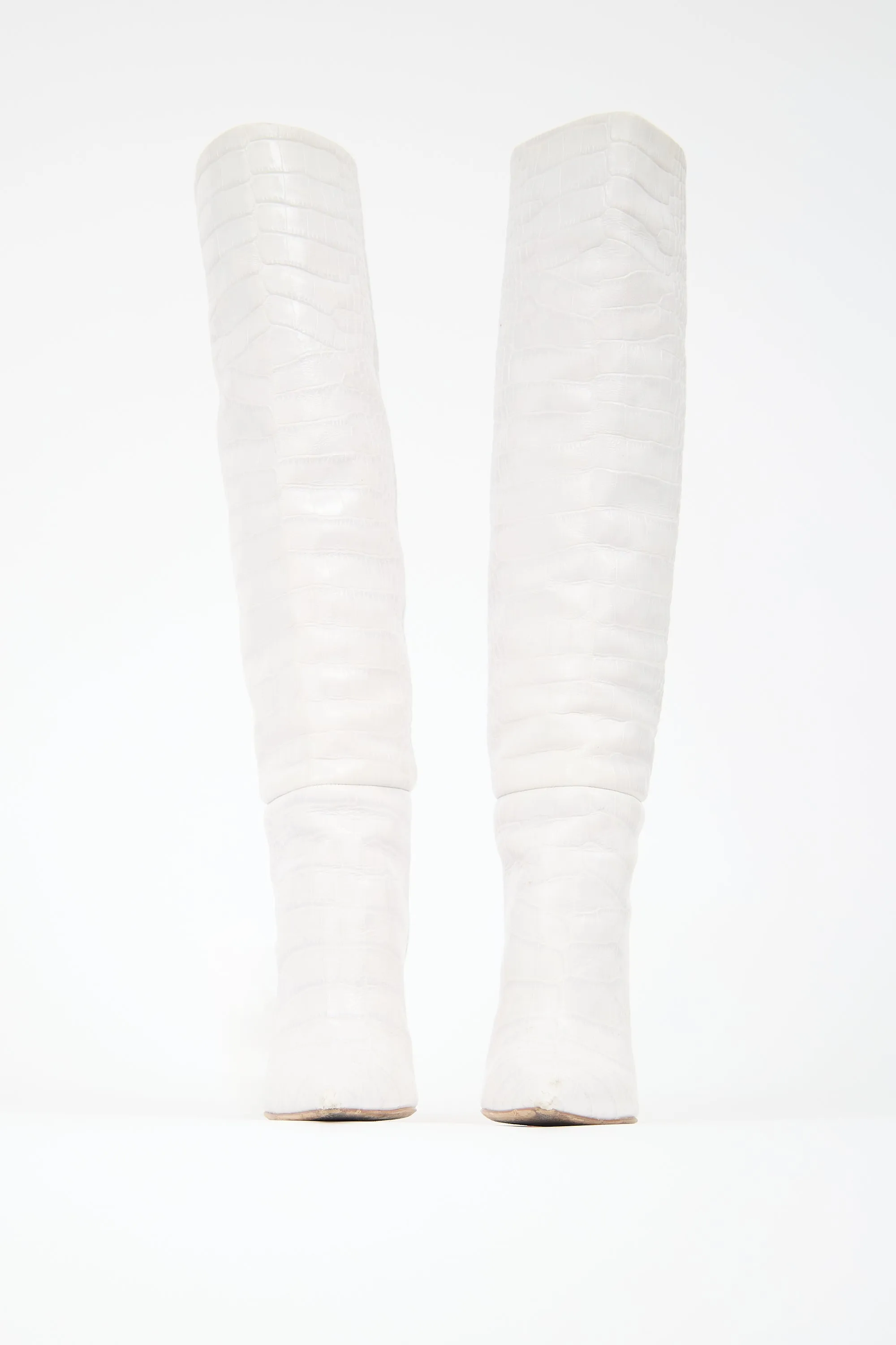 Textured Leather Boot sold by VSP Consignment product image thumbnail 3