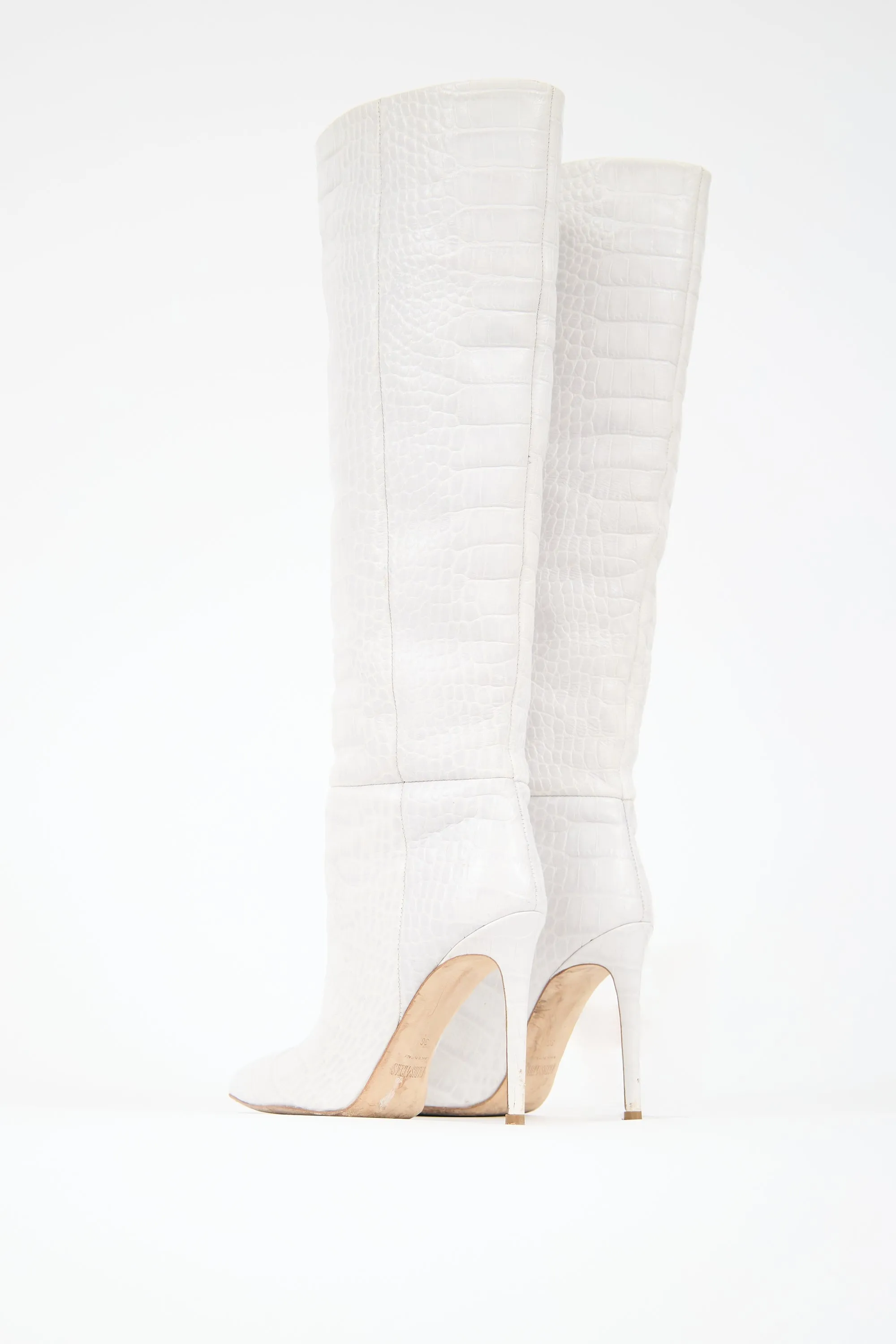 Textured Leather Boot sold by VSP Consignment product image thumbnail 4