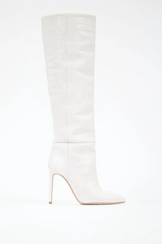 Textured Leather Boot sold by VSP Consignment