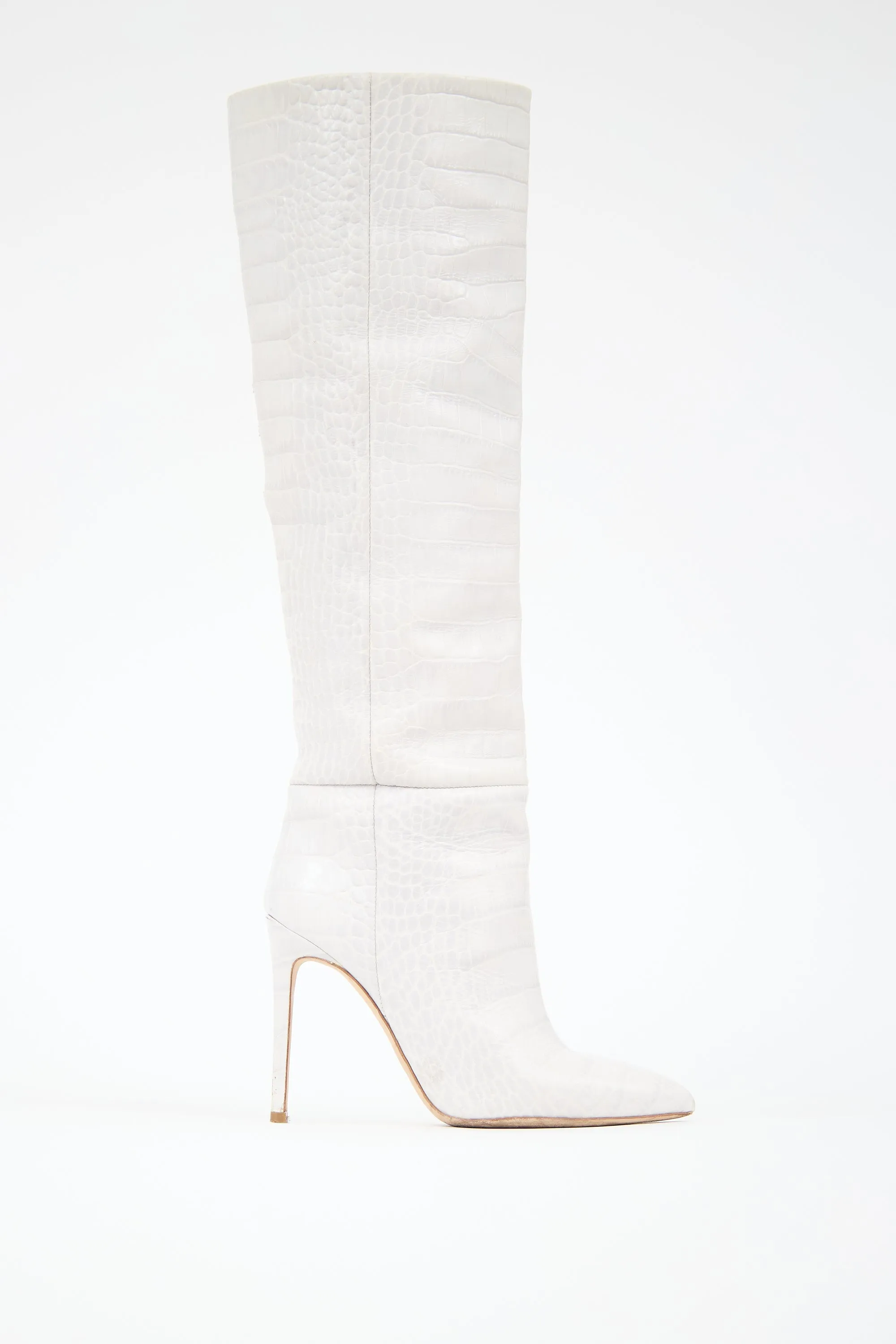 Textured Leather Boot sold by VSP Consignment