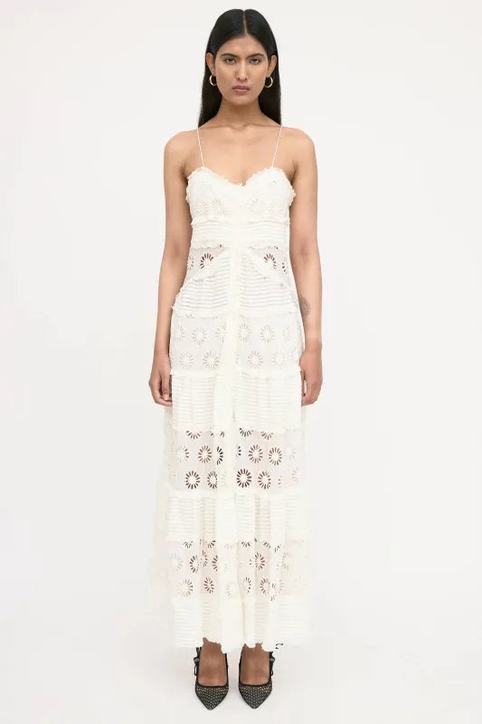 Floral Eyelet Drake Dress sold by VSP Consignment