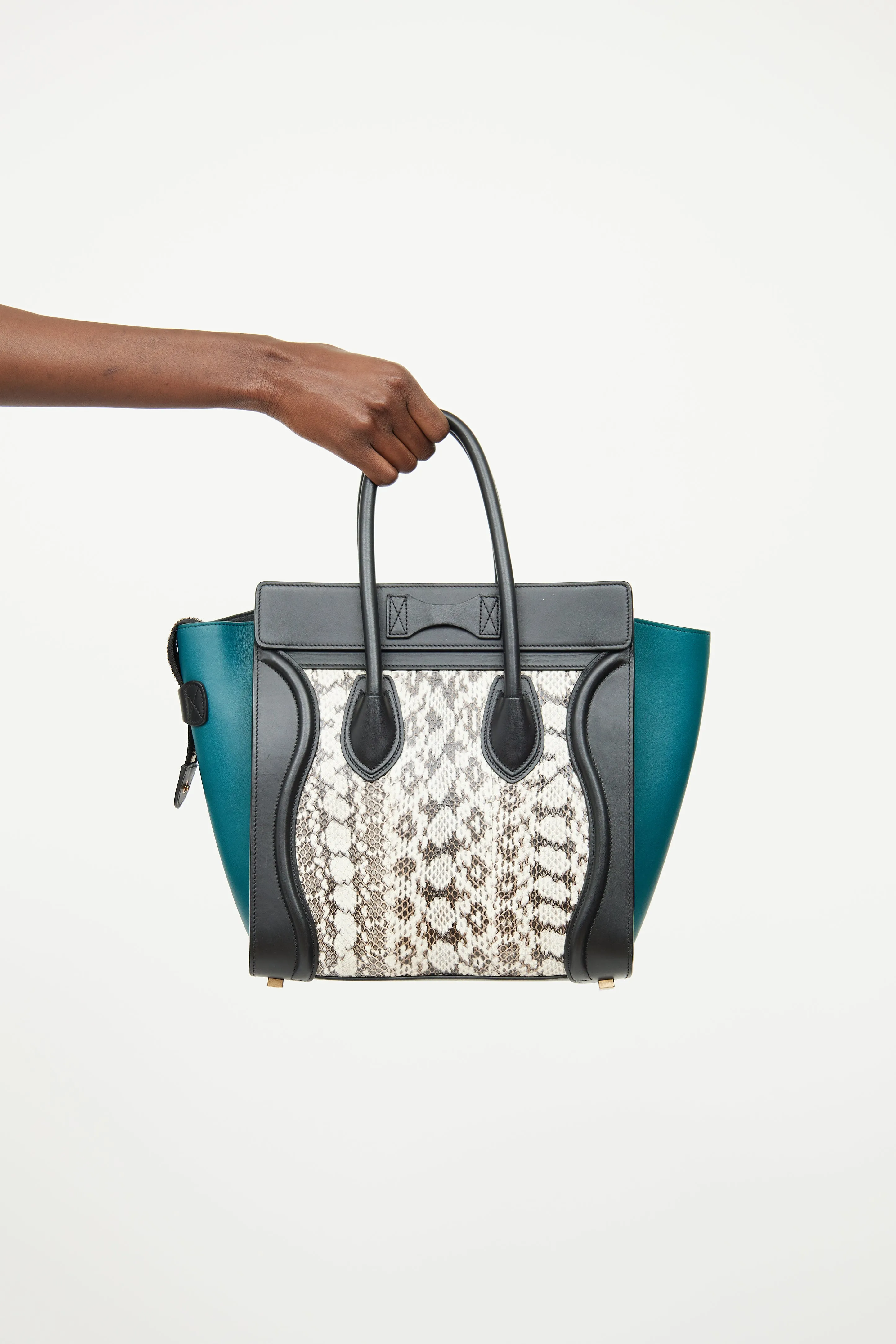 Print Micro Luggage Bag sold by VSP Consignment product image thumbnail 3