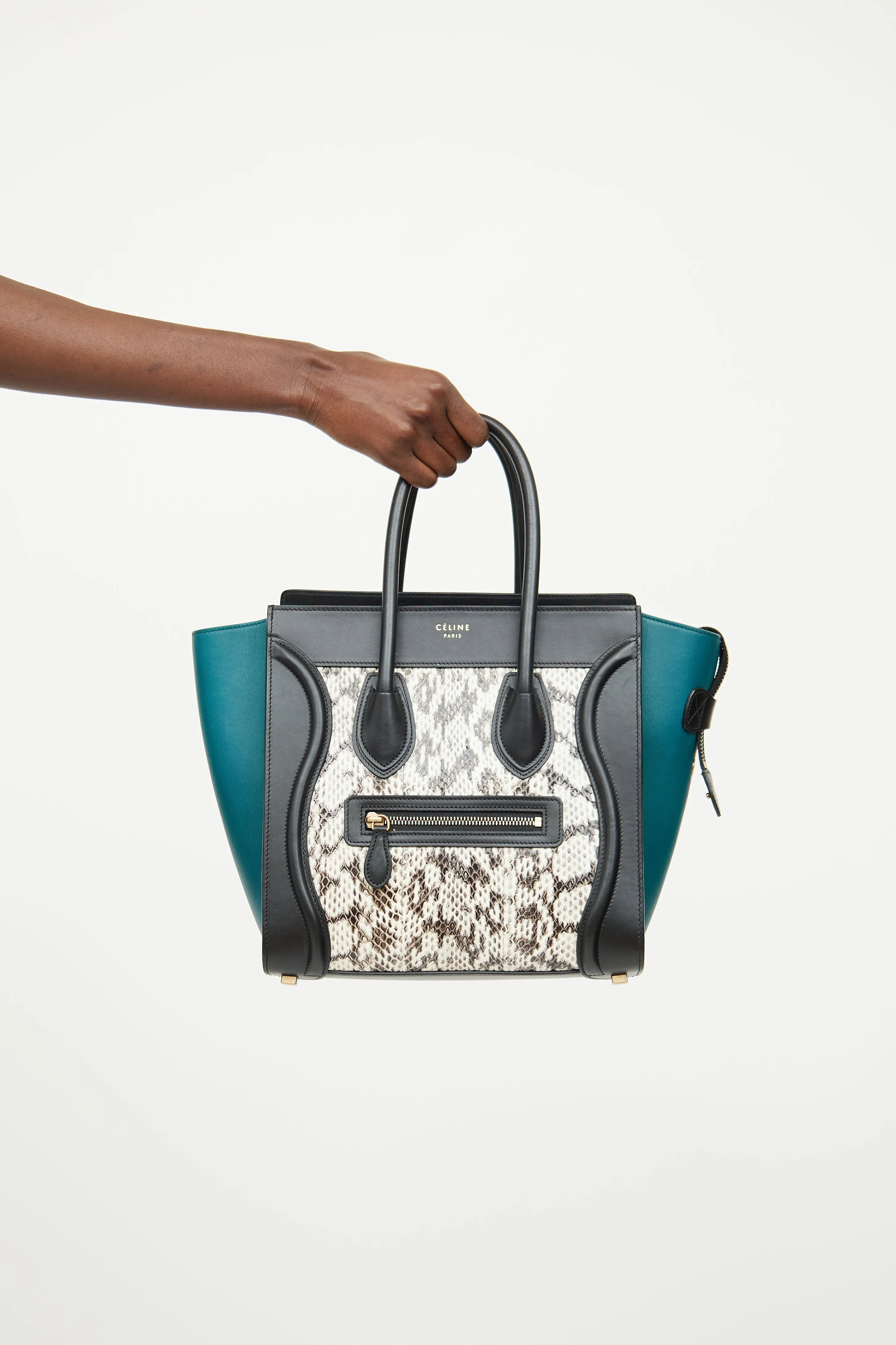 Print Micro Luggage Bag sold by VSP Consignment