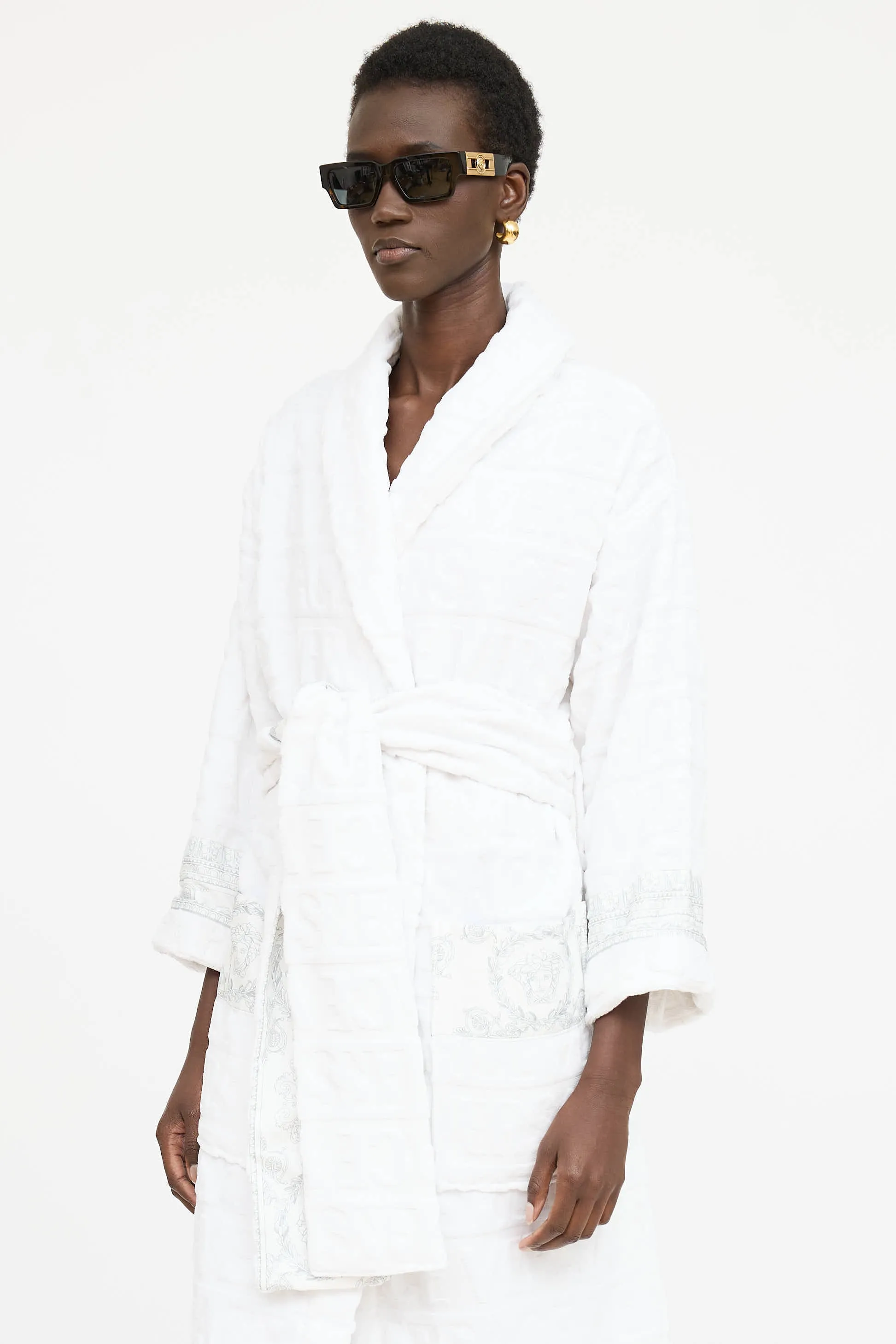 Terry Logo Robe sold by VSP Consignment product image thumbnail 3