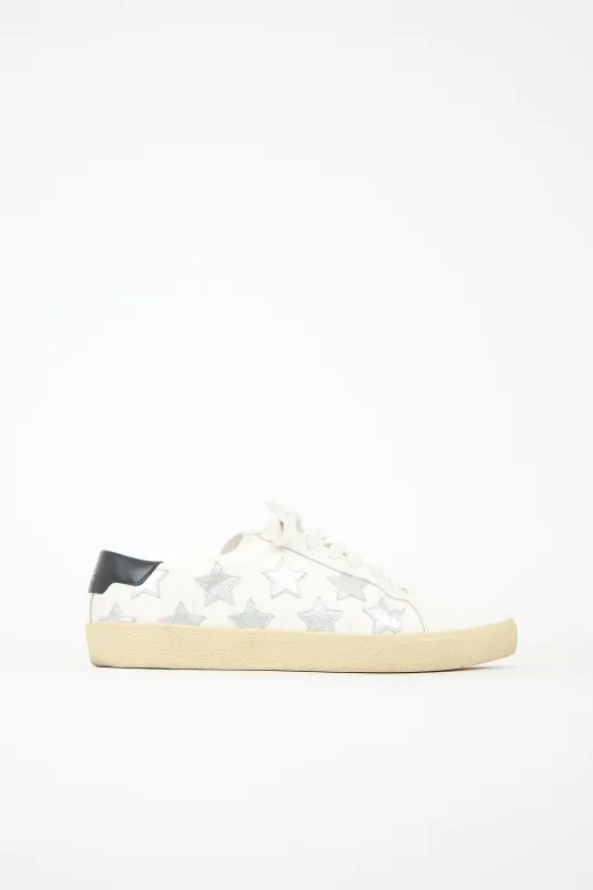 Leather Court Star Sneaker made by Yves Saint Laurent