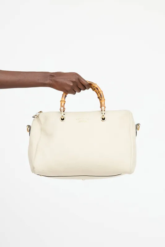 Bamboo Boston Bag sold by VSP Consignment