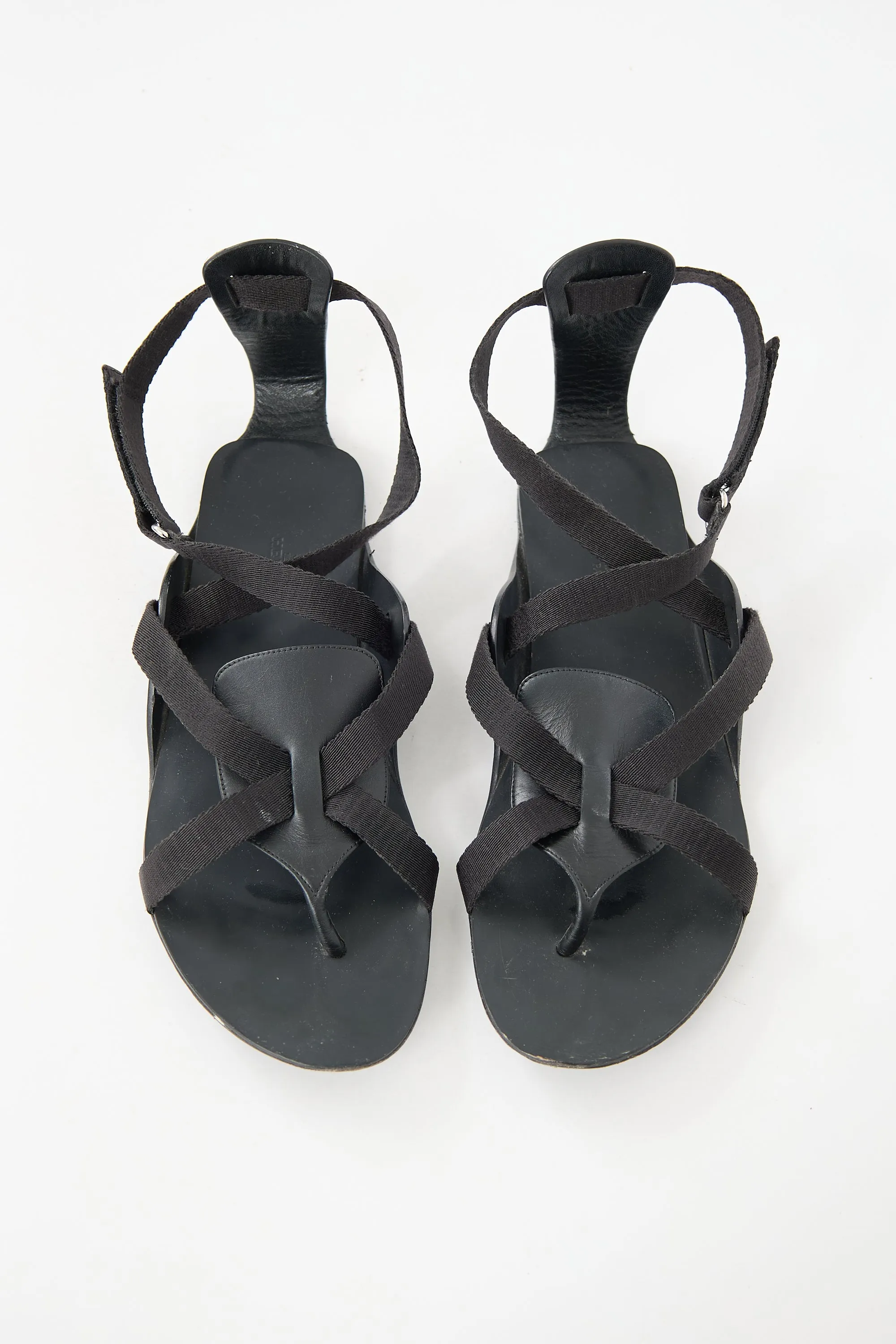 Leather Aura Sandal sold by VSP Consignment