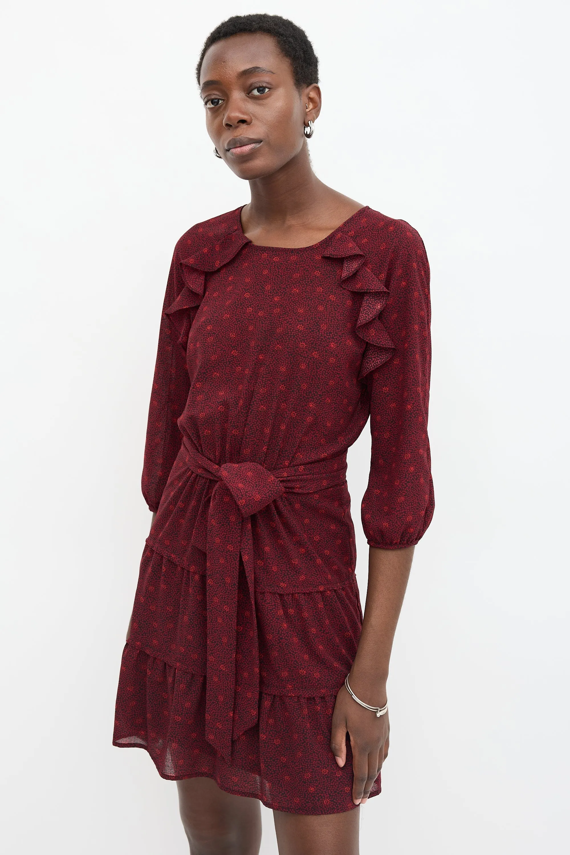 Sheer Printed Relax Dress sold by VSP Consignment product image thumbnail 3