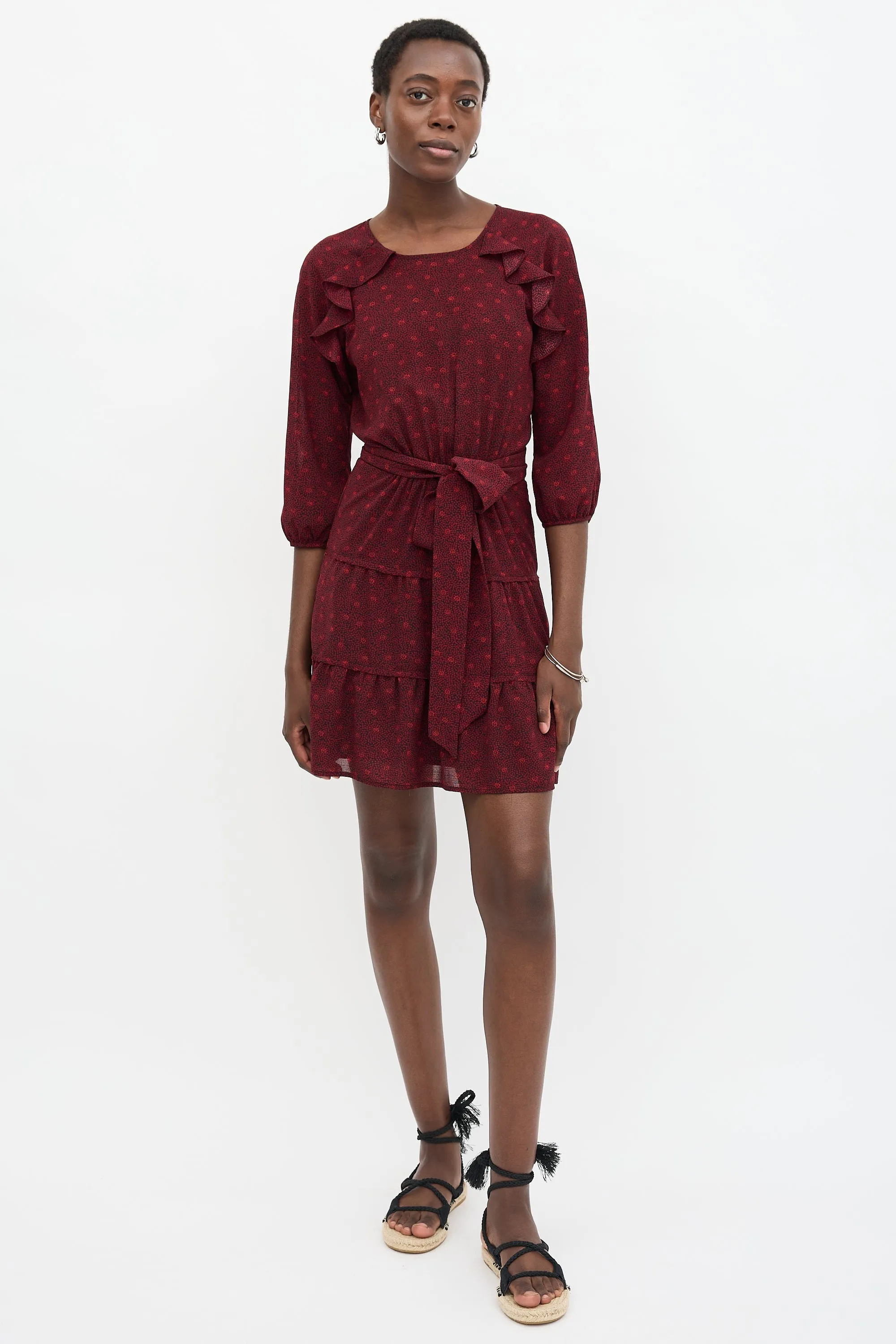 Sheer Printed Relax Dress sold by VSP Consignment product image thumbnail 2