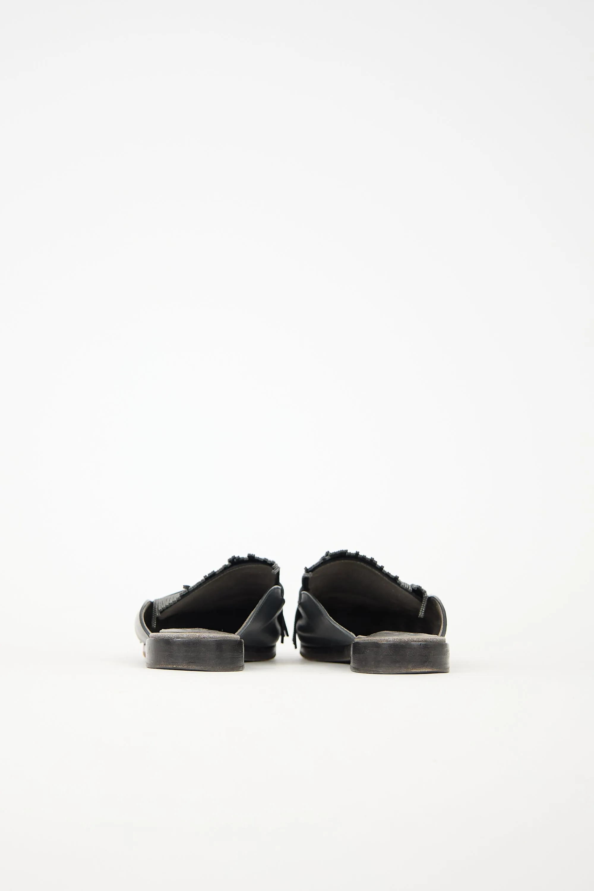 Leather Monili Mule sold by VSP Consignment product image thumbnail 4