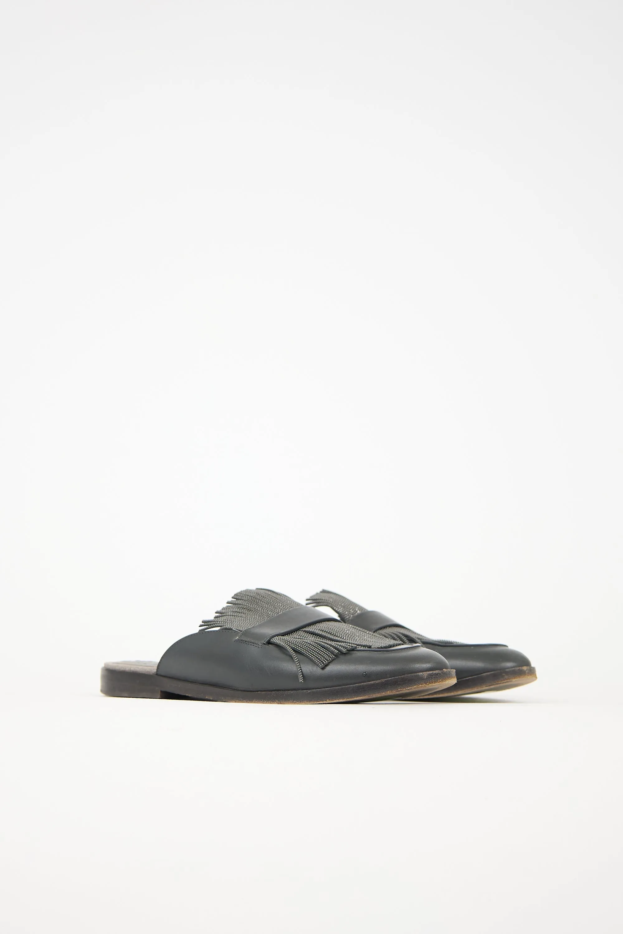 Leather Monili Mule sold by VSP Consignment product image thumbnail 3