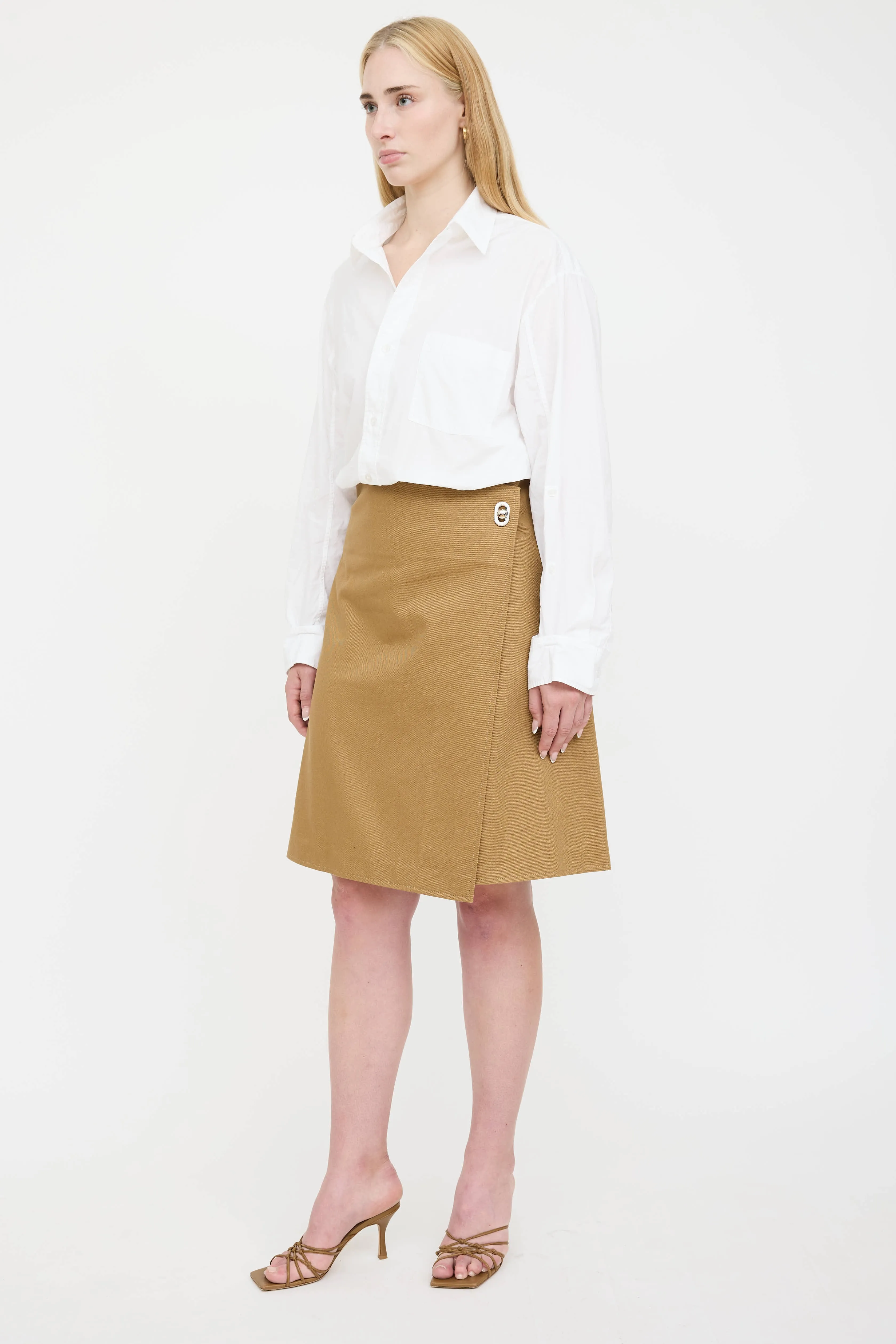 Cotton Asymmetrical Skirt sold by VSP Consignment product image thumbnail 2