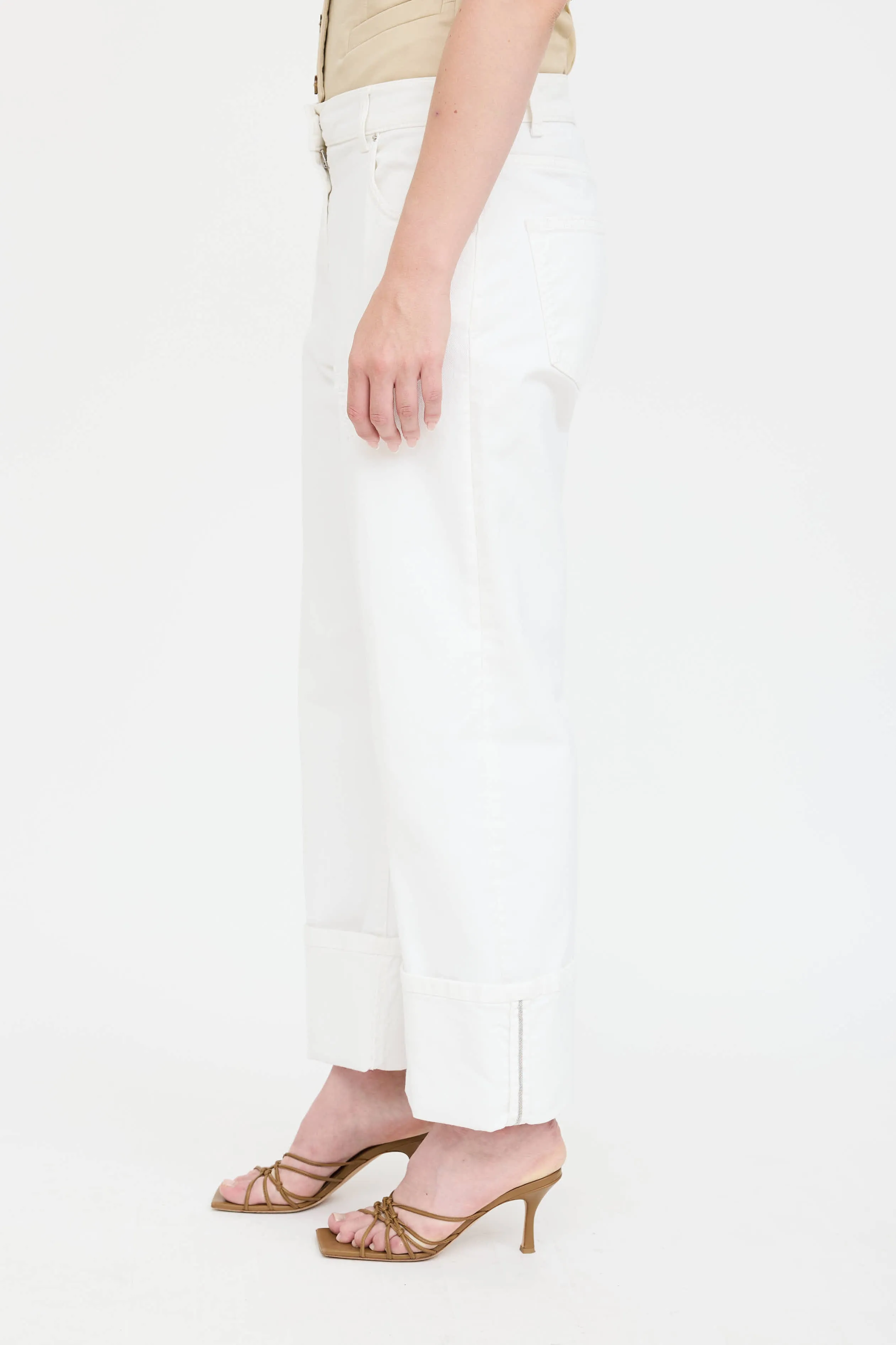 Denim Beaded Jeans sold by VSP Consignment product image thumbnail 3