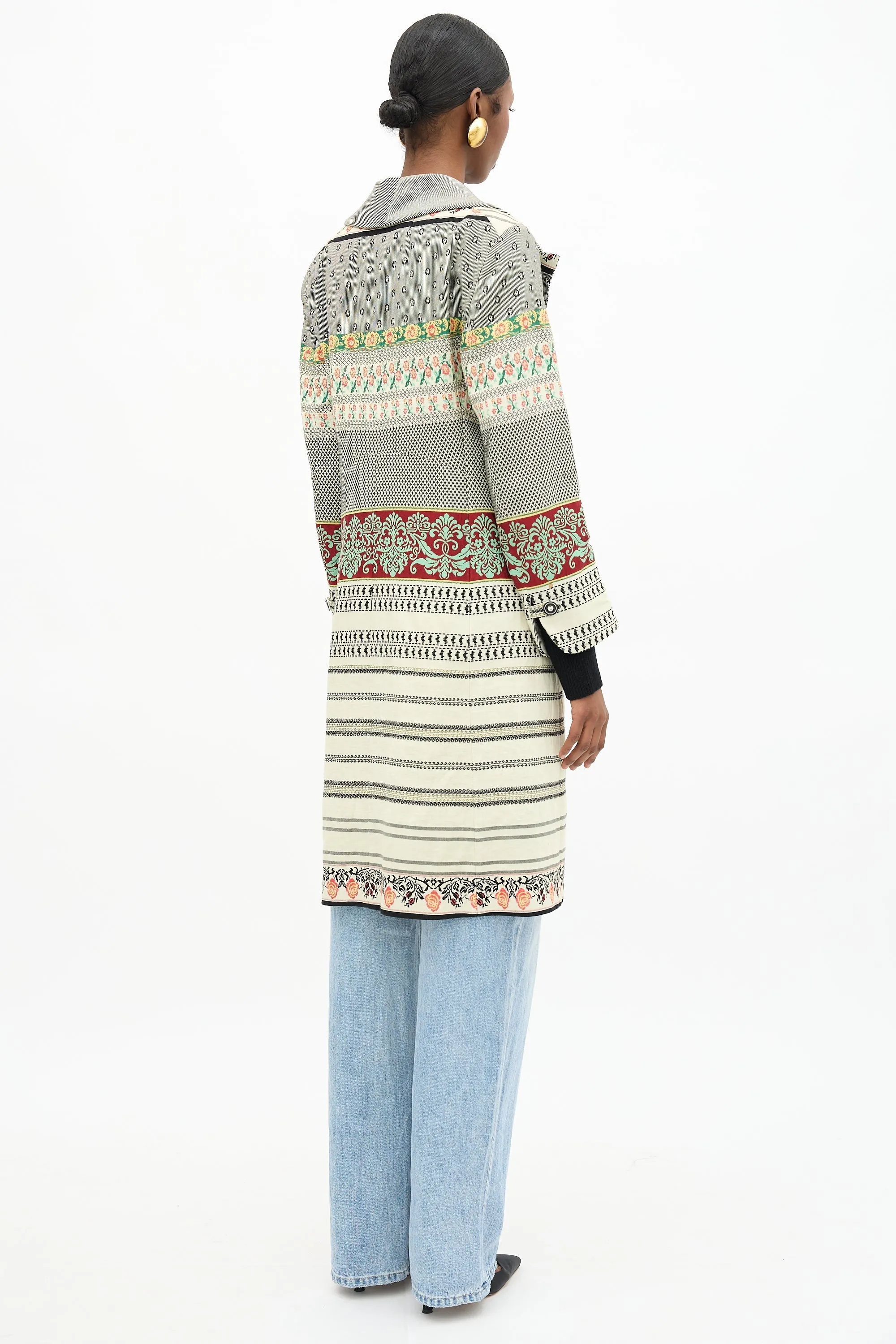 Mixed Jacquard Coat sold by VSP Consignment product image thumbnail 4