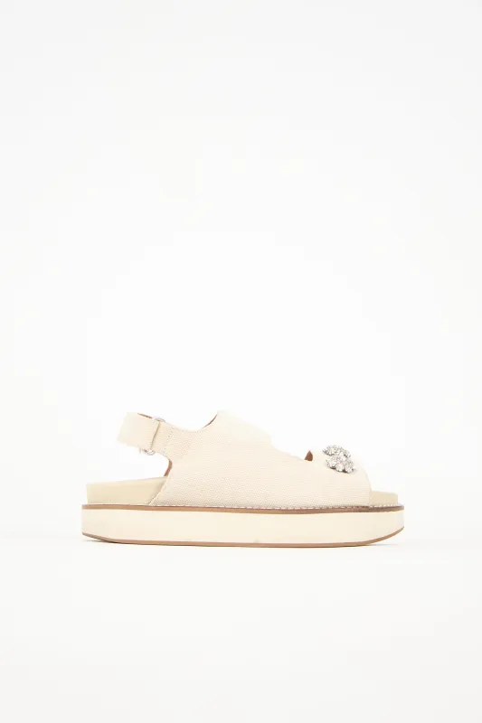 Canvas Juta Sandal sold by VSP Consignment