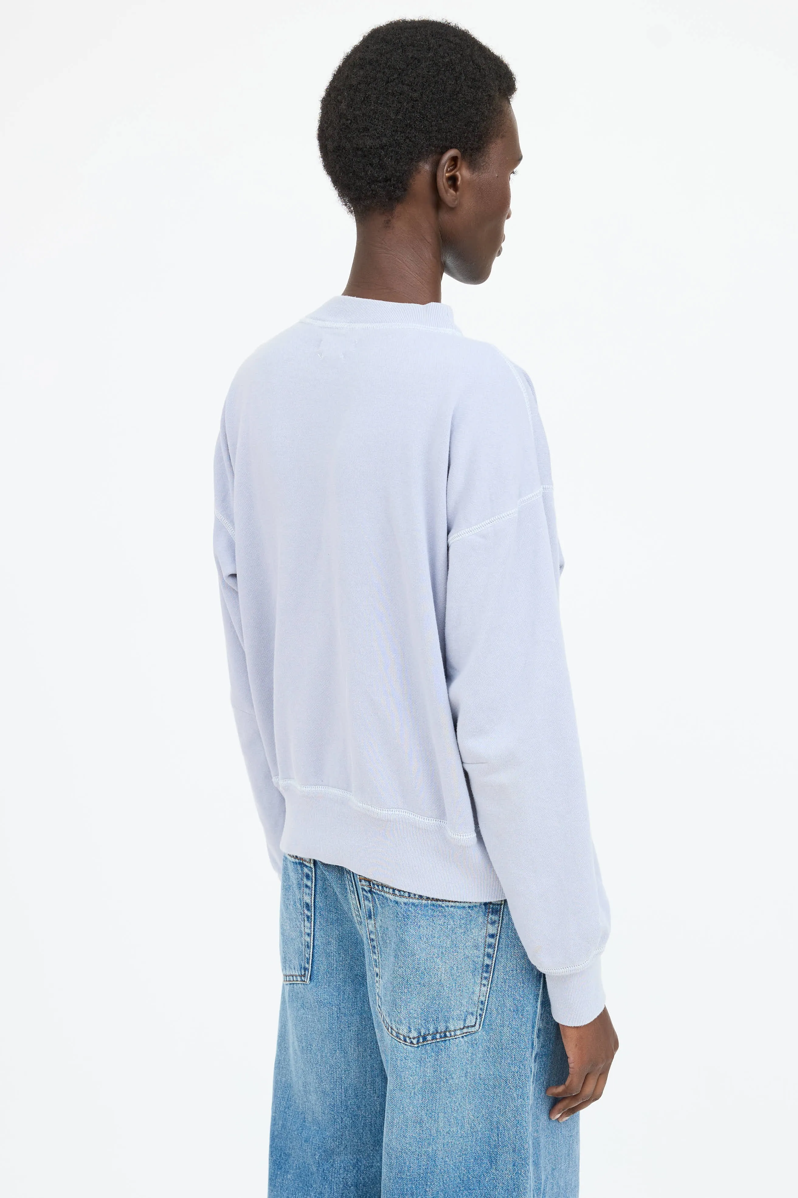 Flocked Logo Sweatshirt sold by VSP Consignment product image thumbnail 4