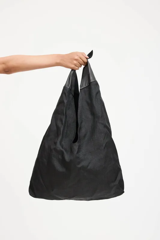 Raffia Bindle Shoulder Bag made by The Row