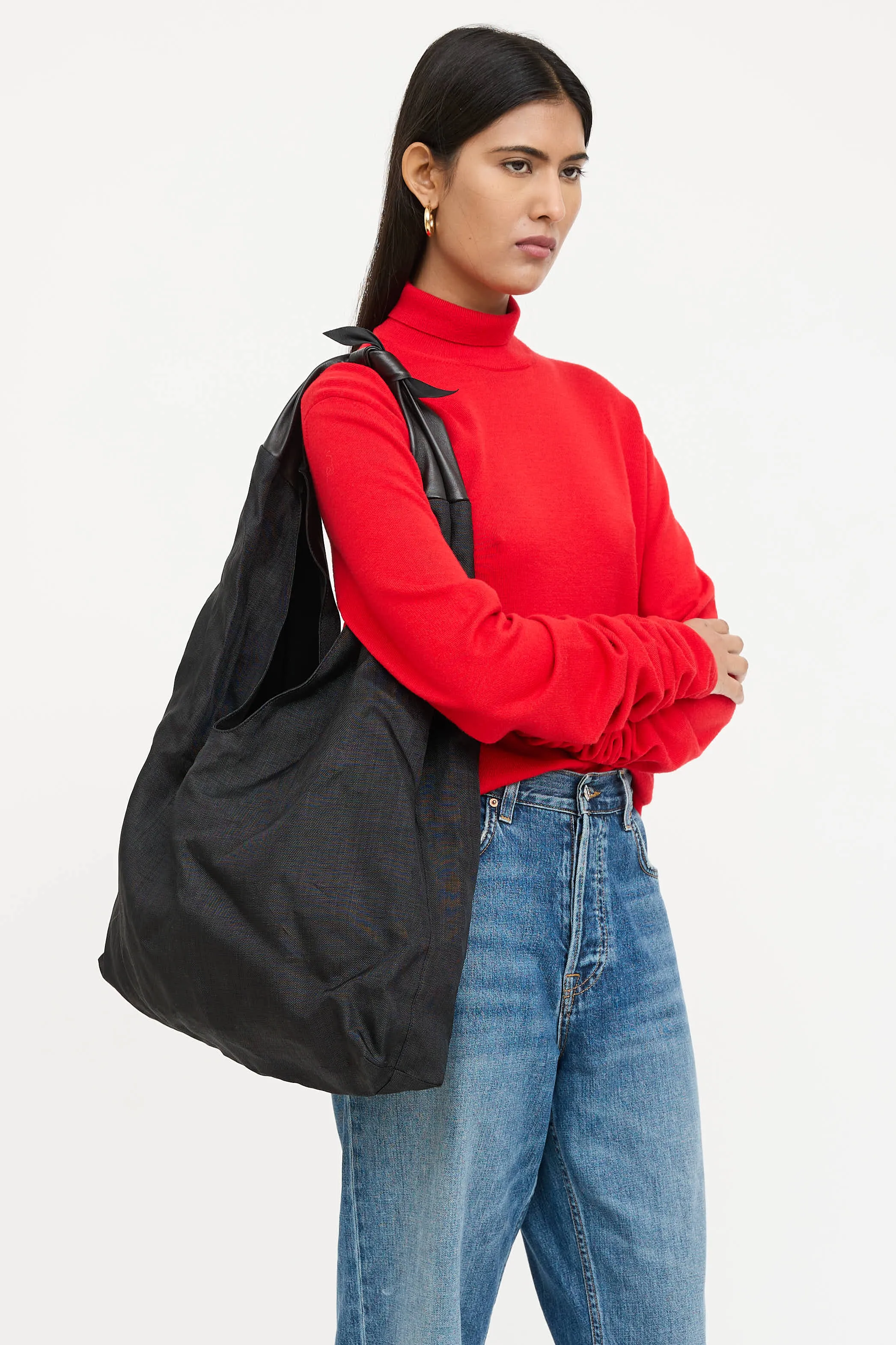 Raffia Bindle Shoulder Bag sold by VSP Consignment product image thumbnail 4