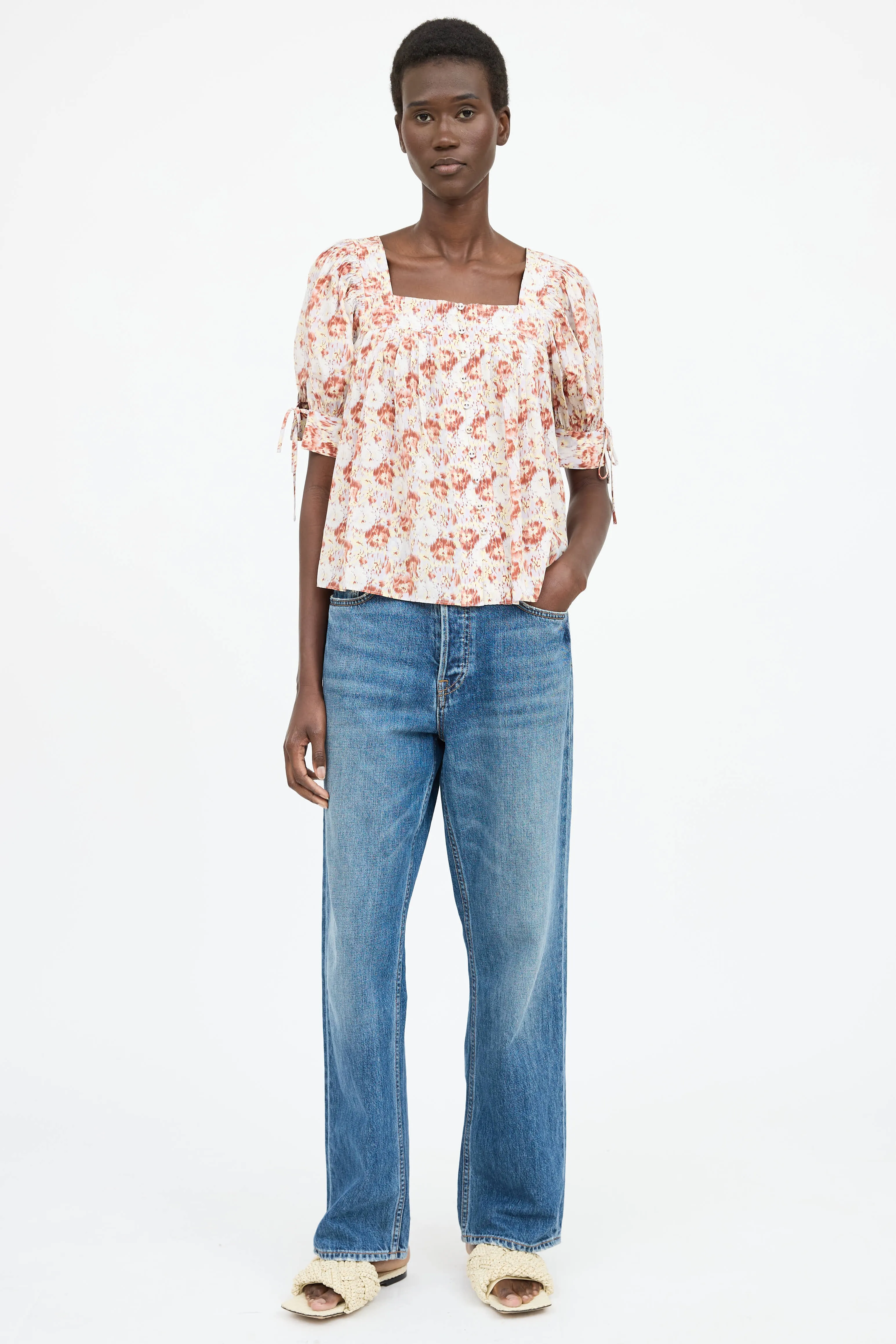 Patterned Lorraine Blouse sold by VSP Consignment product image thumbnail 2