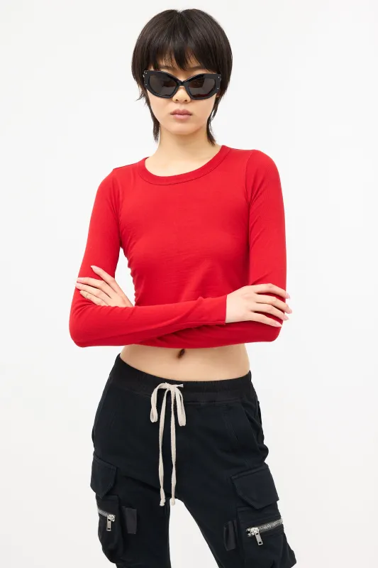 Spring 2024 Cropped Top made by Rick Owens