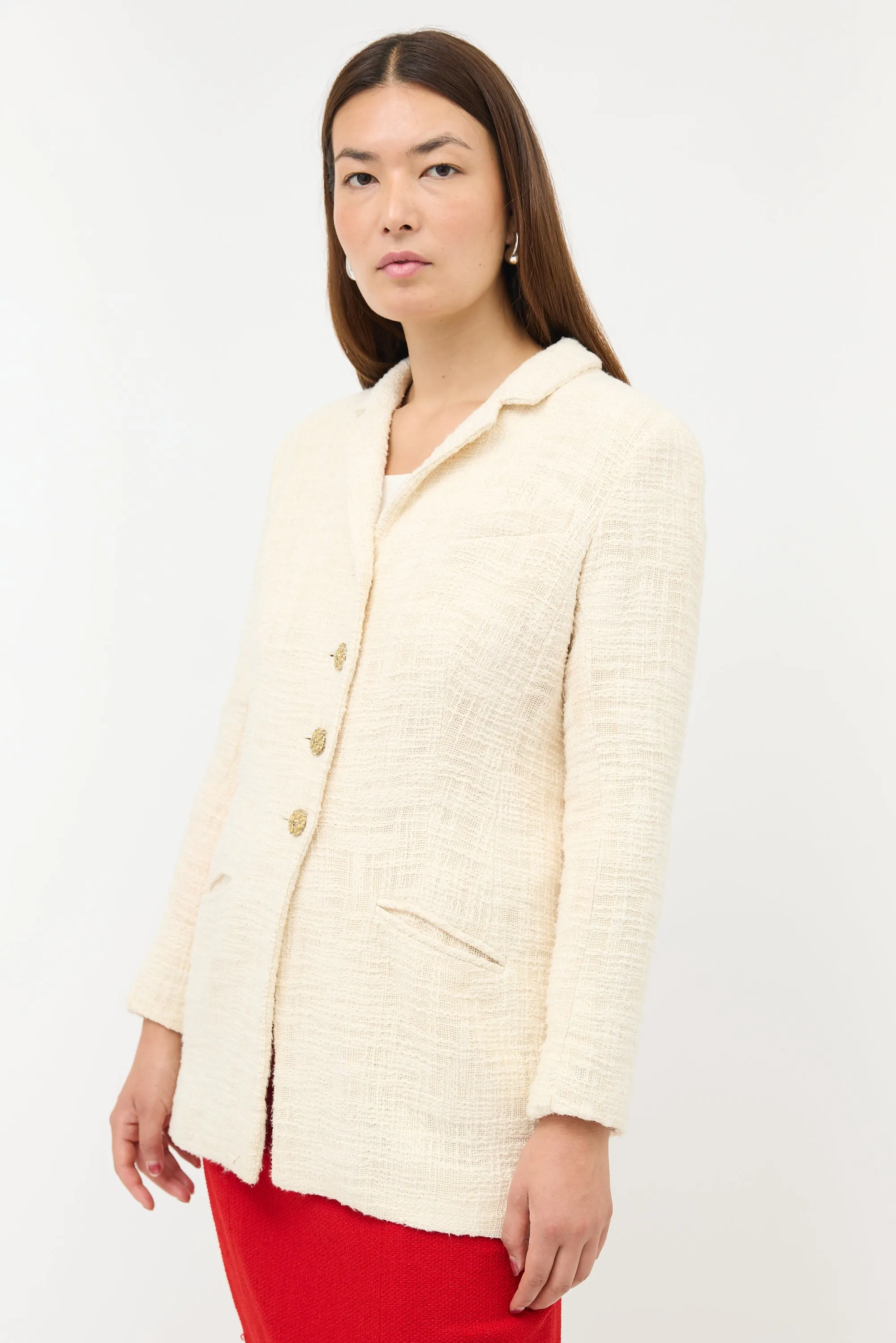 Pre-Fall 2012 Tweed Jacket sold by VSP Consignment product image thumbnail 3