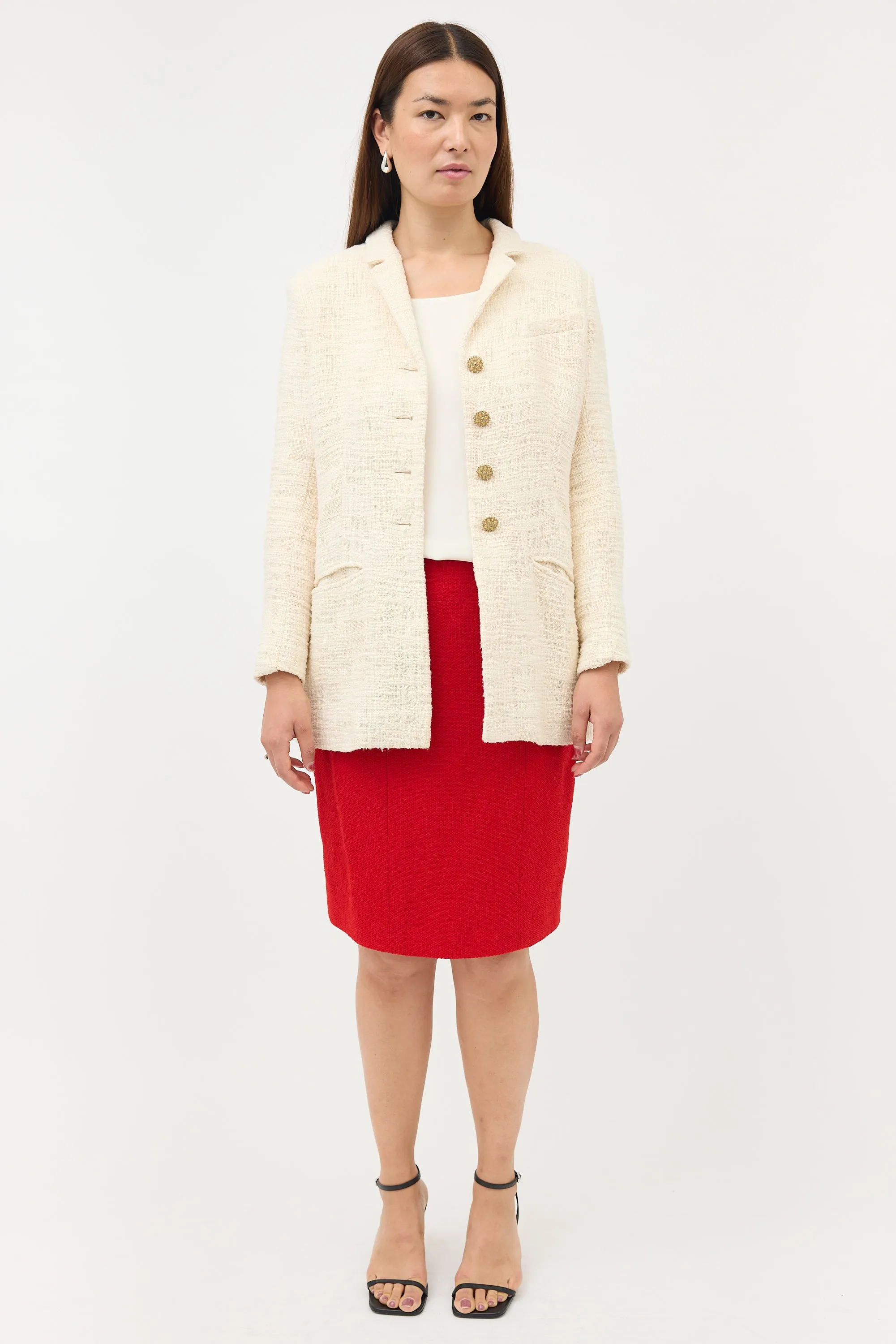Pre-Fall 2012 Tweed Jacket sold by VSP Consignment product image thumbnail 2