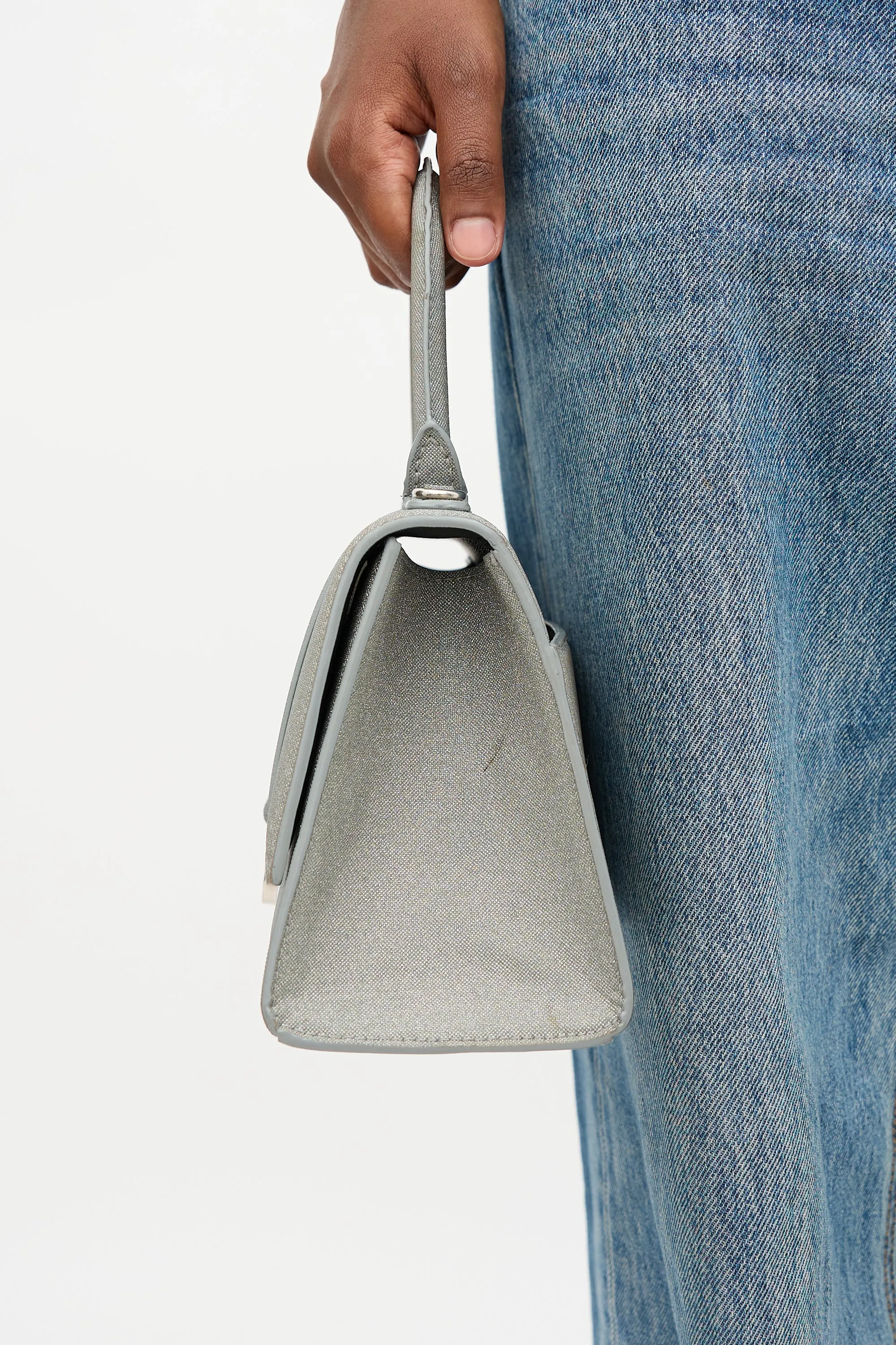 Glitter Small Hourglass Bag sold by VSP Consignment product image thumbnail 5