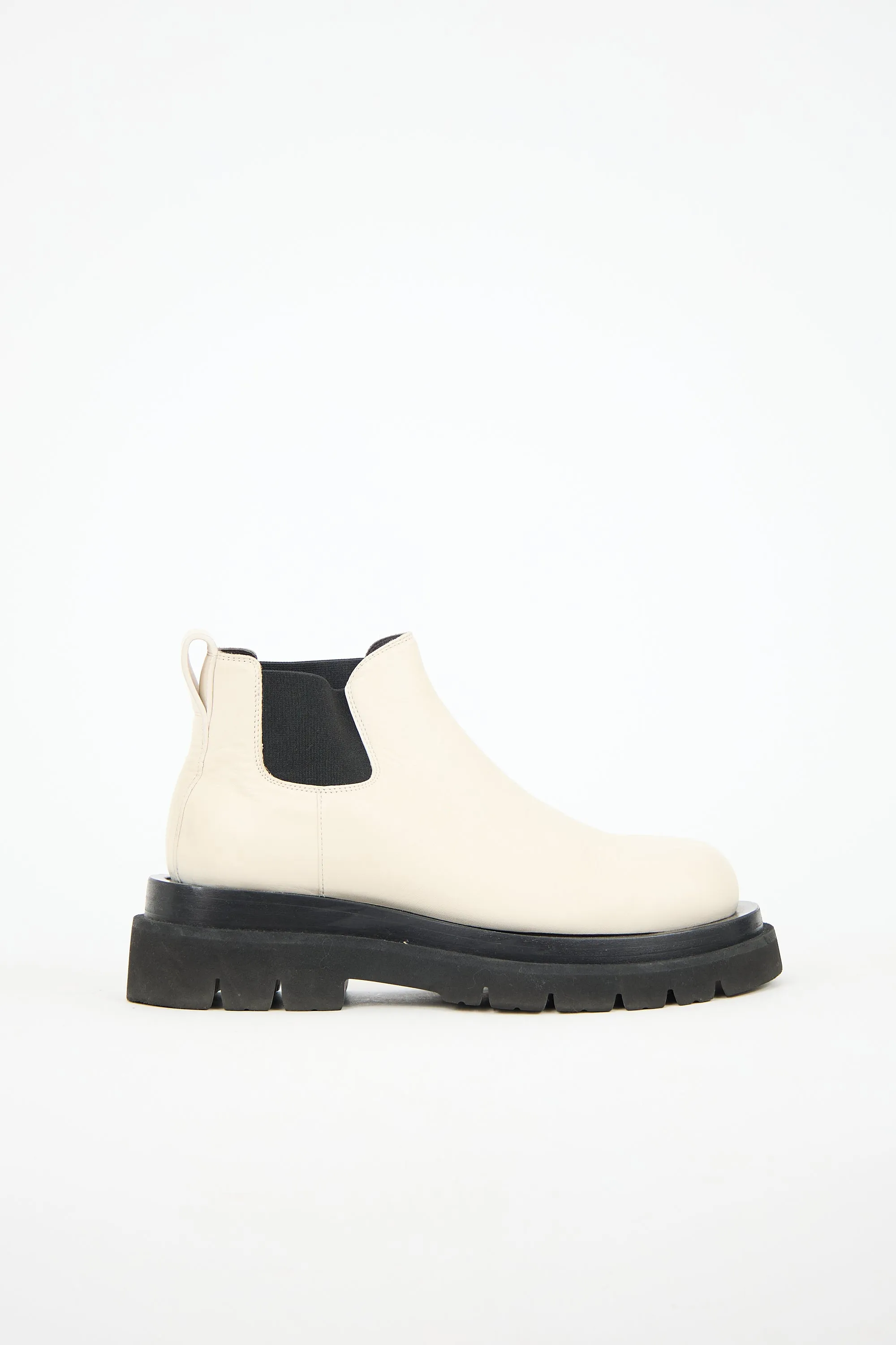 Leather Lug Chelsea Boot sold by VSP Consignment