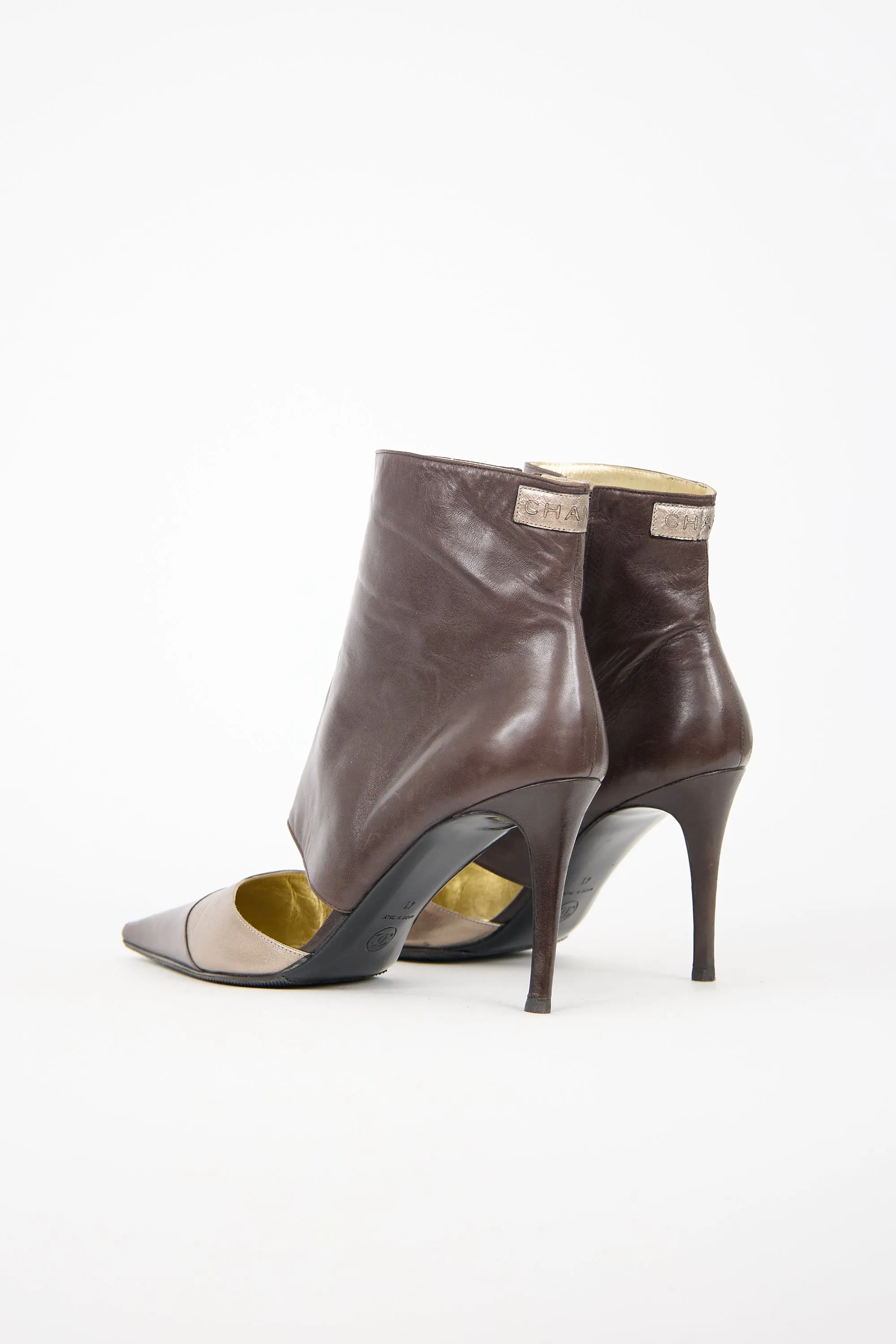 Leather Cut Out Boot sold by VSP Consignment product image thumbnail 4