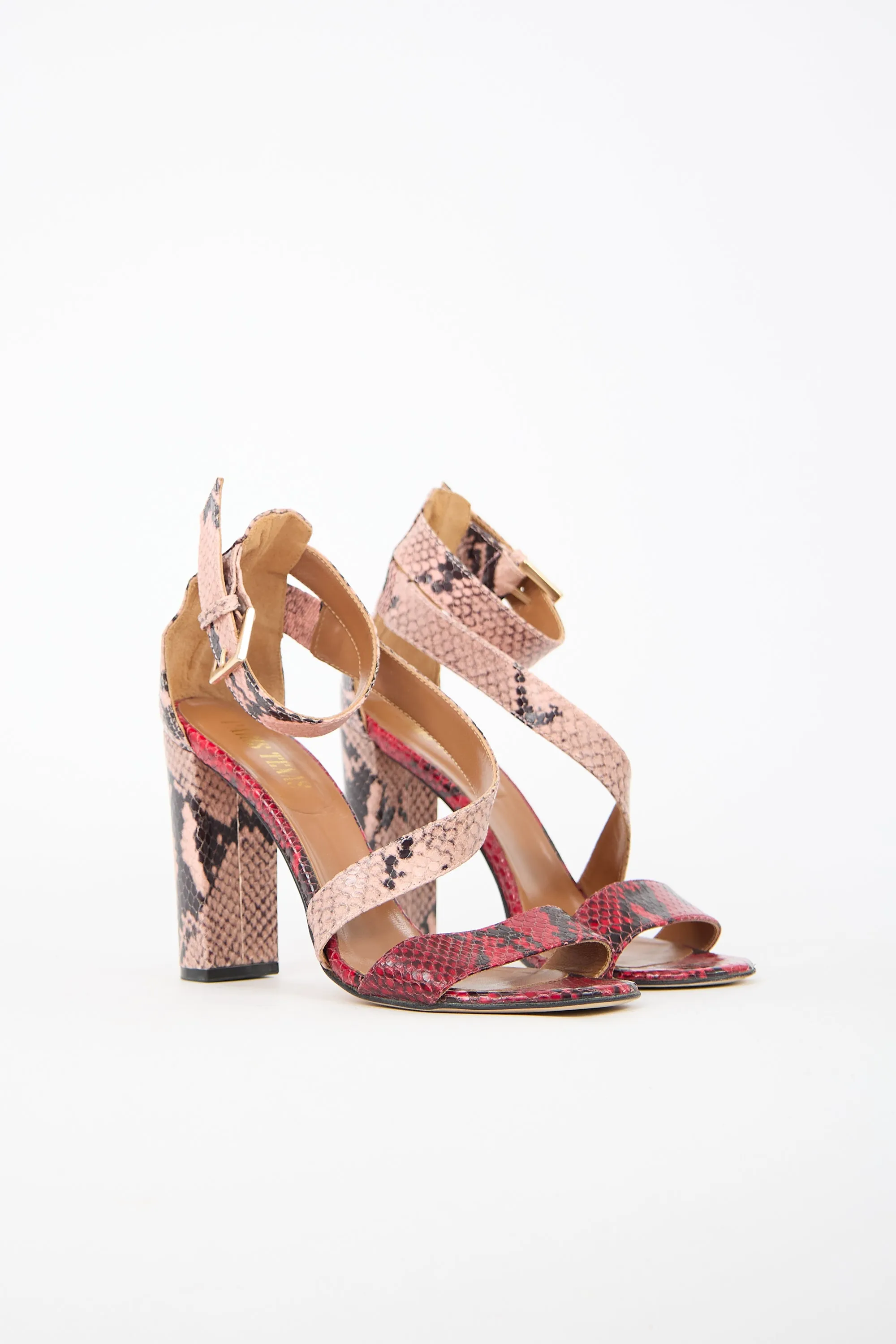 Embossed Leather Heel sold by VSP Consignment product image thumbnail 2