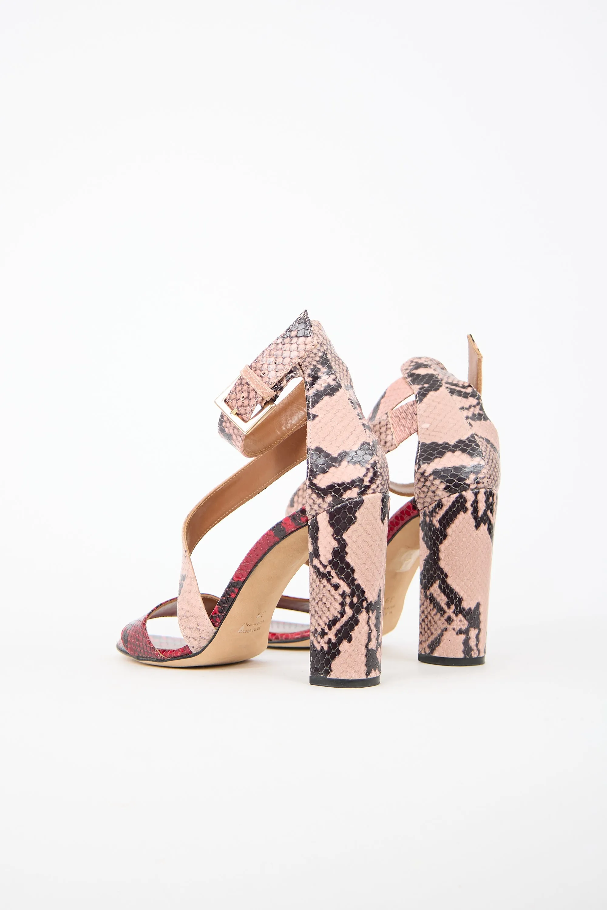 Embossed Leather Heel sold by VSP Consignment product image thumbnail 4