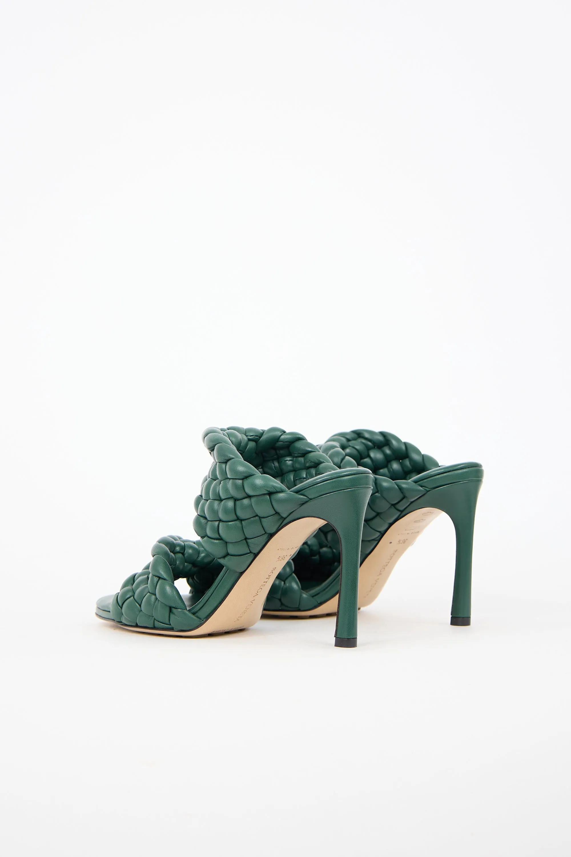 Padded Leather Curve Sandal sold by VSP Consignment product image thumbnail 4