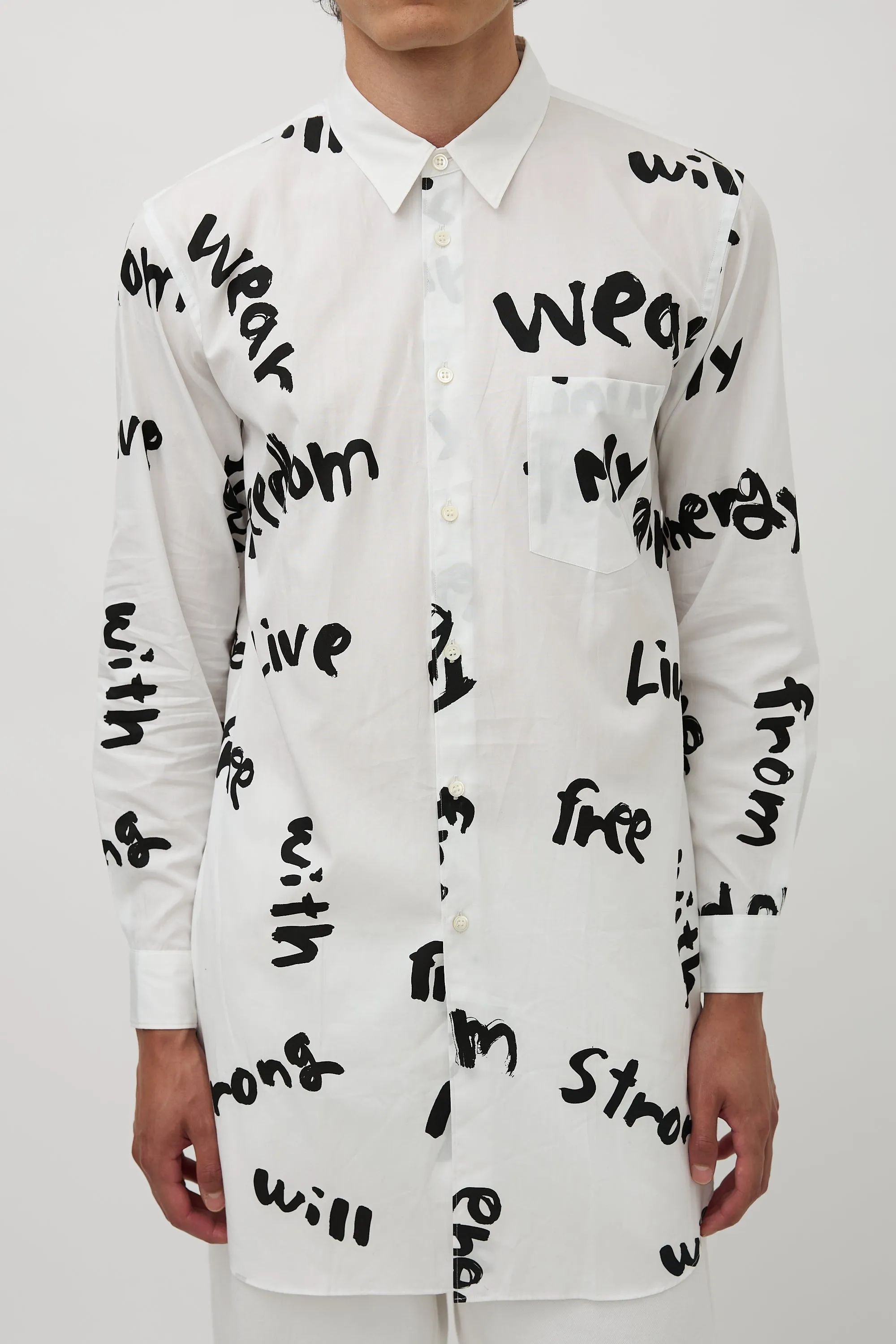 Homme FW 2021 Script Shirt sold by VSP Consignment product image thumbnail 5