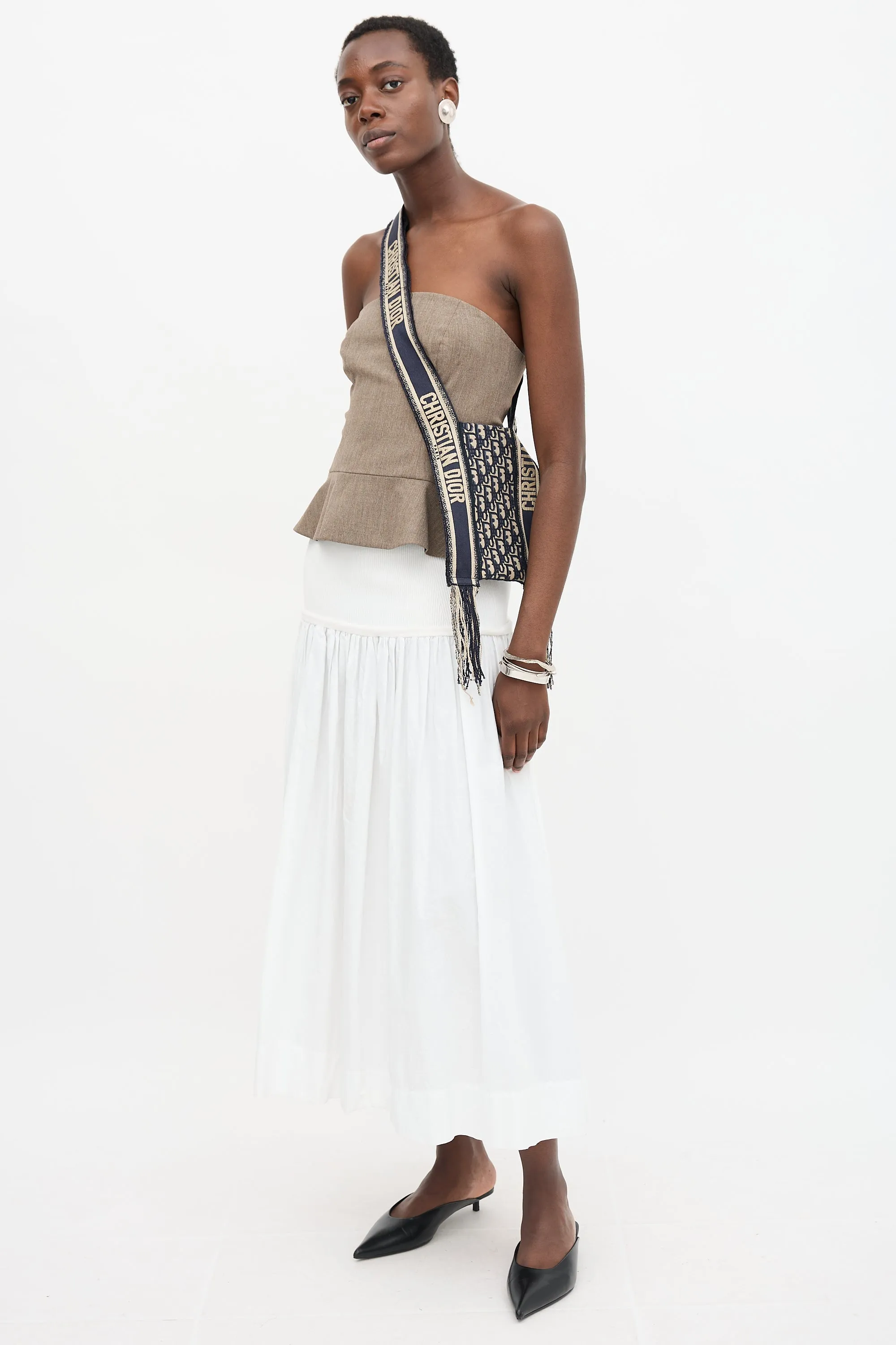 Spring 2019 Oblique Jacquard Bag sold by VSP Consignment product image thumbnail 3