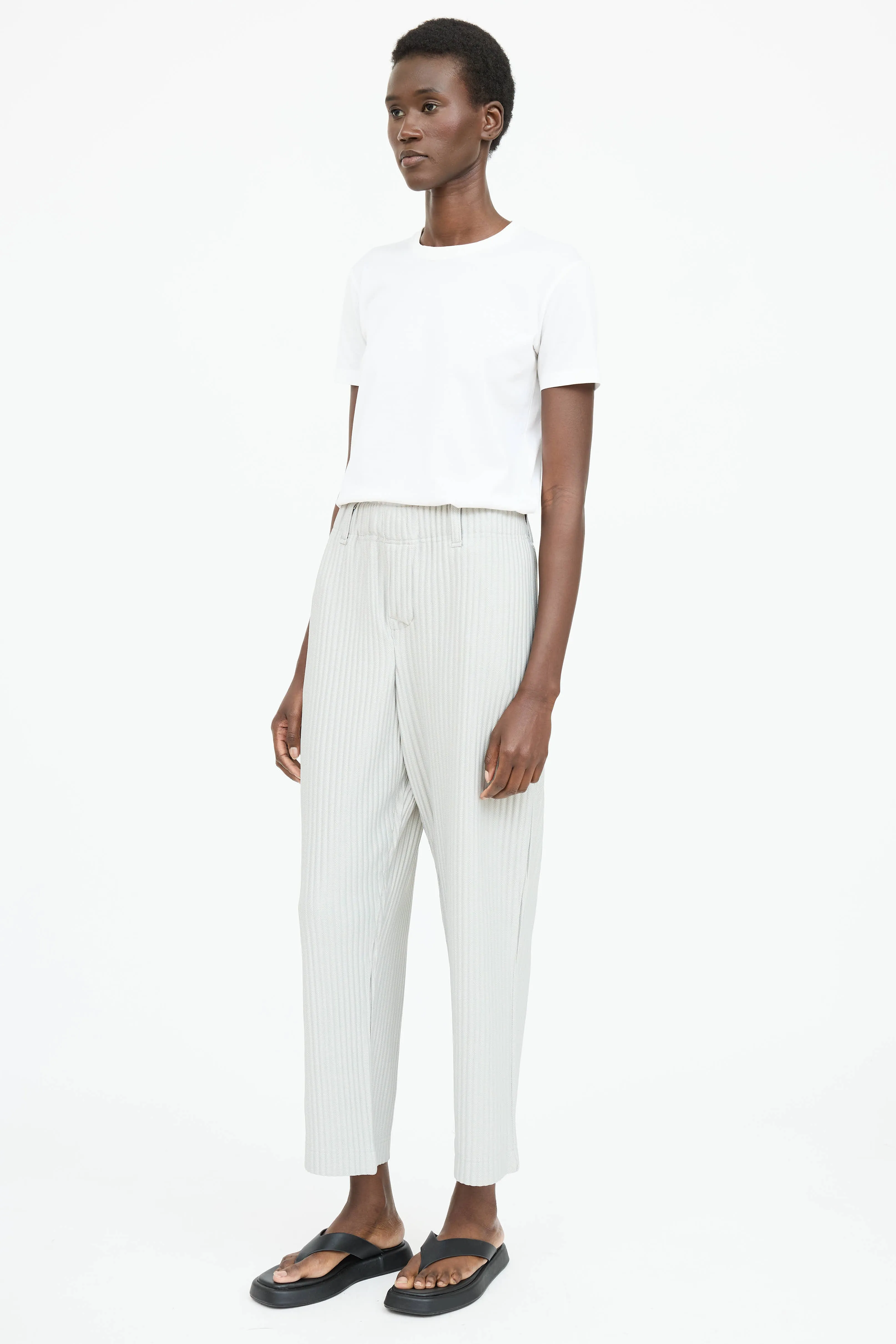 Pleated Straight Leg Pant sold by VSP Consignment product image thumbnail 2