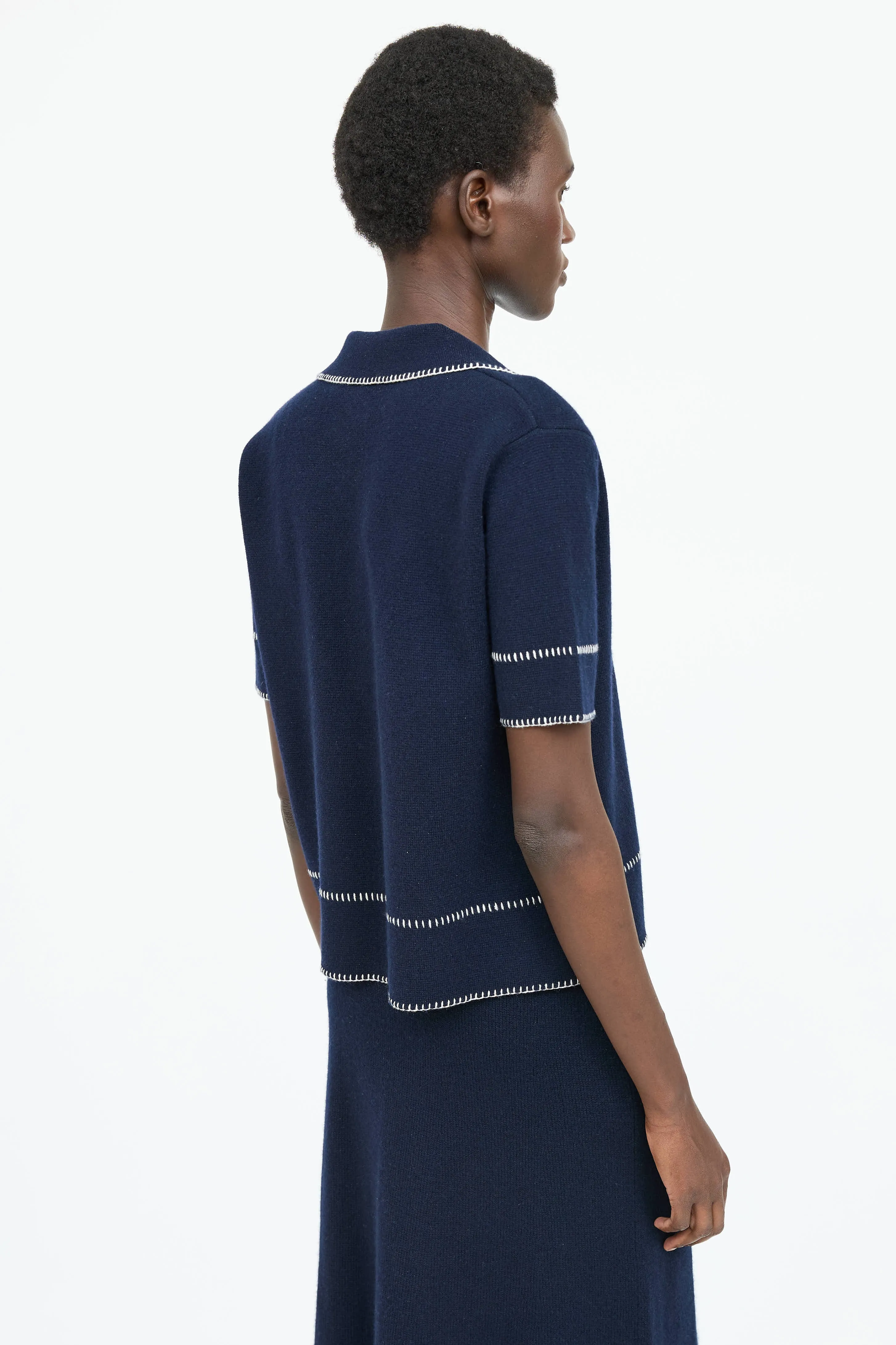 Cashmere Contrast Stitch Co-Ord Set sold by VSP Consignment product image thumbnail 4