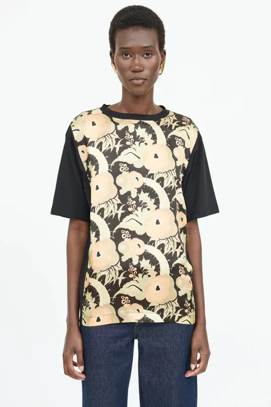 Printed Floral T-Shirt sold by VSP Consignment