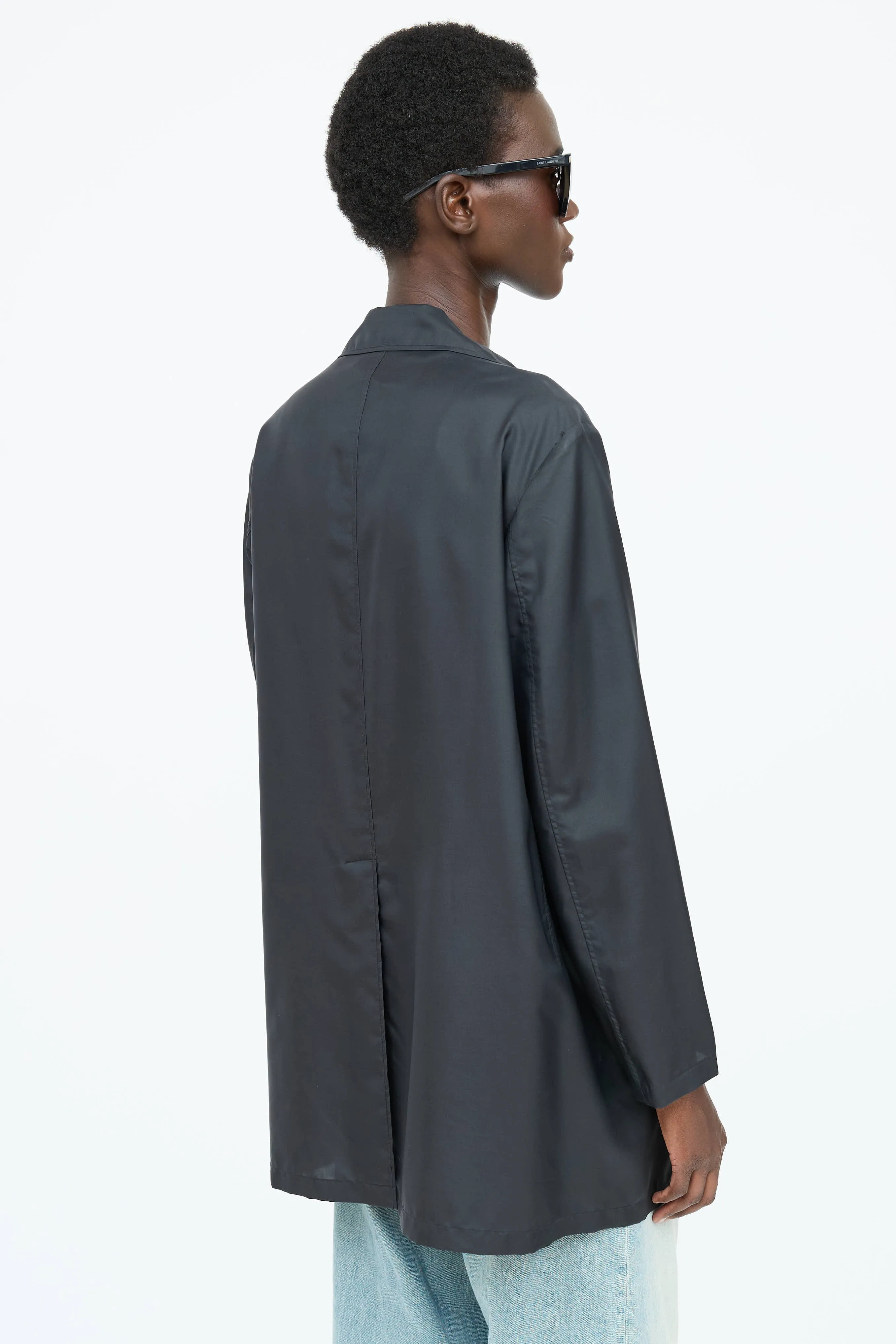 Silk Button Up Shirt sold by VSP Consignment product image thumbnail 4