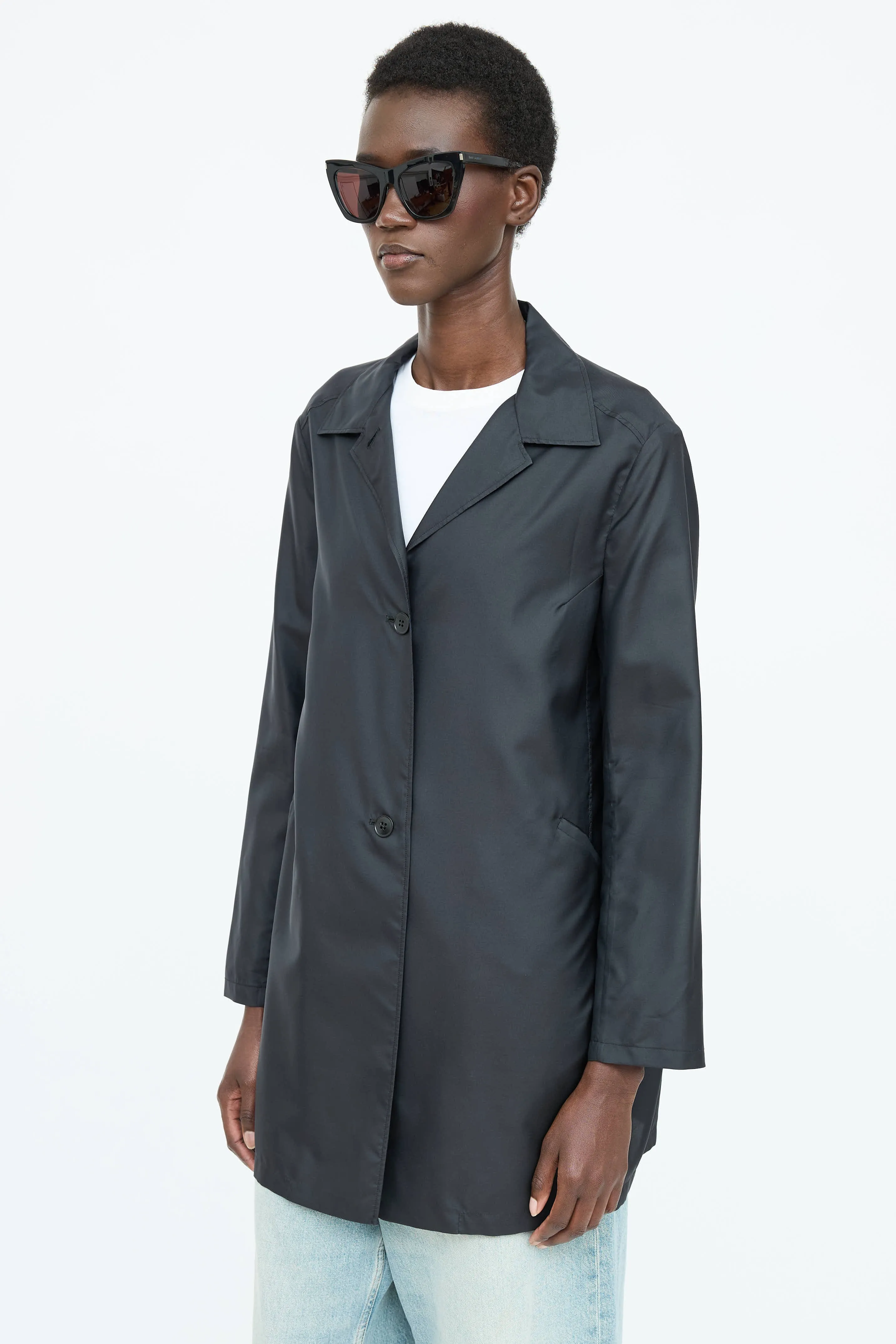 Silk Button Up Shirt sold by VSP Consignment product image thumbnail 3