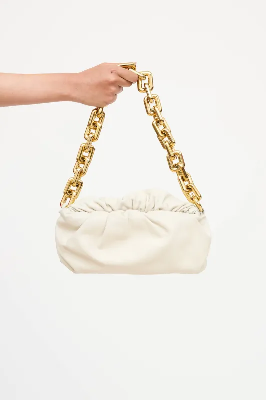 Leather The Chain Pouch Bag made by Bottega Veneta