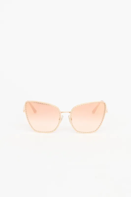 DG 2212 Cateye Sunglasses made by Dolce & Gabanna